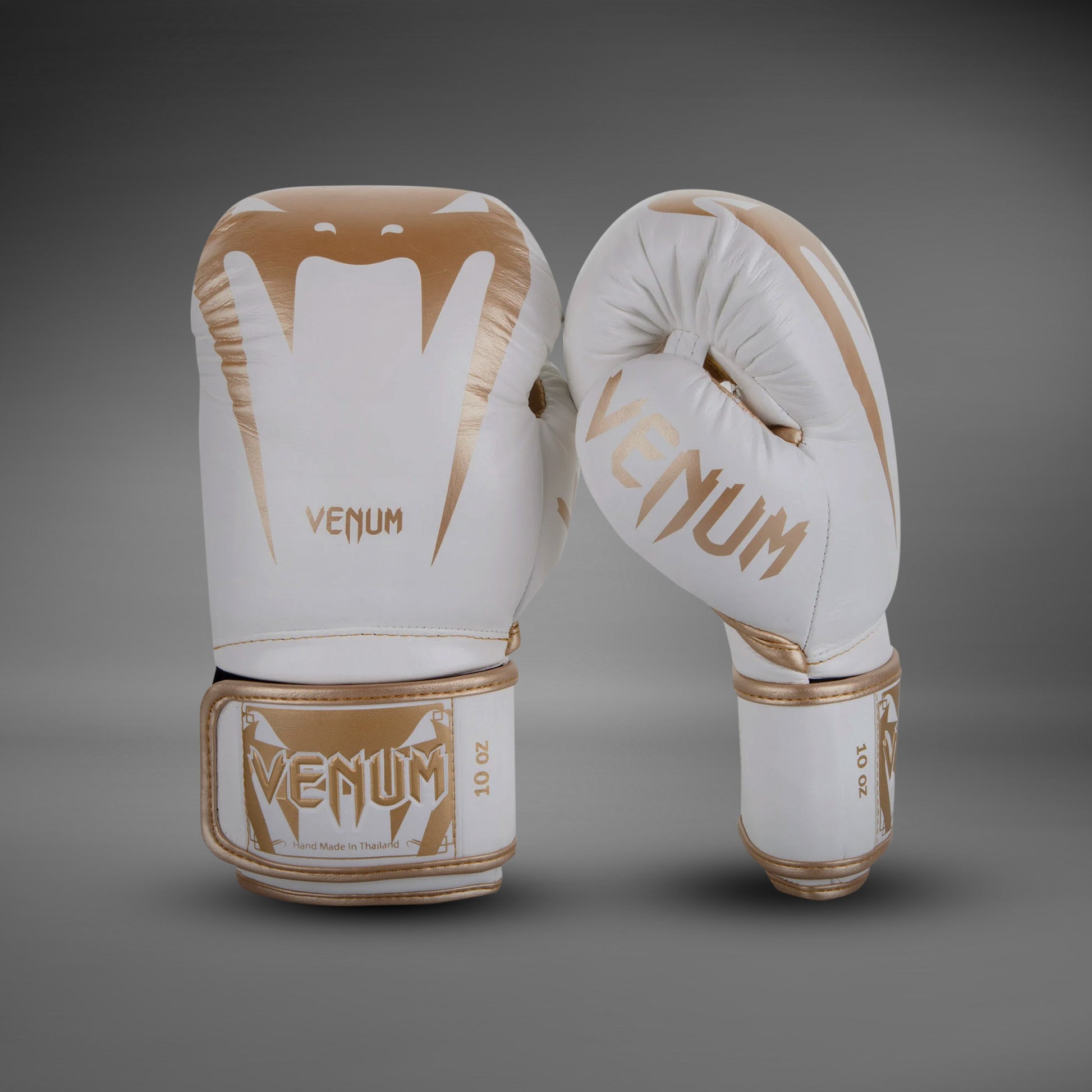 Gants de boxe Venum Giant 3.0 - Cuir Nappa - Blanc/Doré - product-type_Gants de boxe