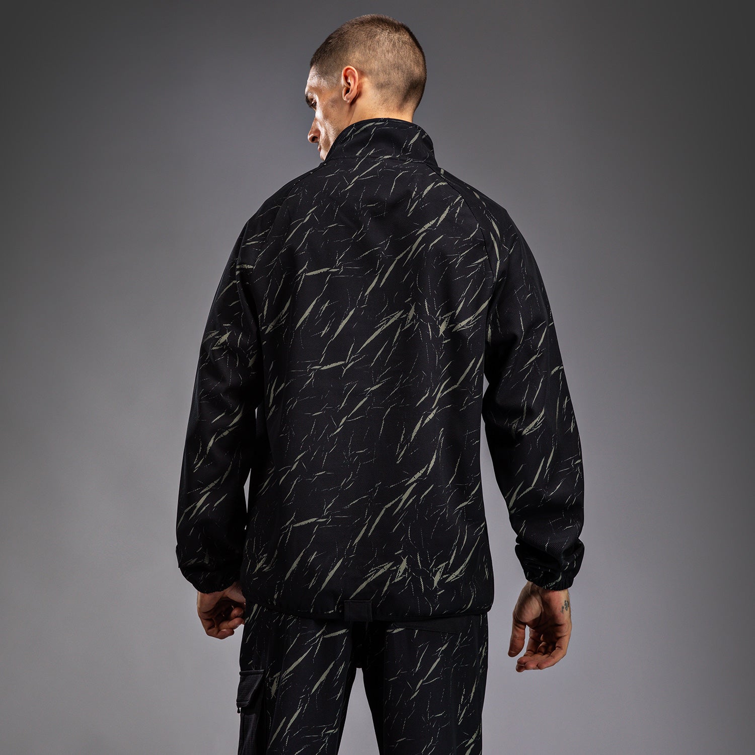 Veste de Survêtement Pour Hommes Venum Trooper - Noir/Beige - product-type_Sweatshirts