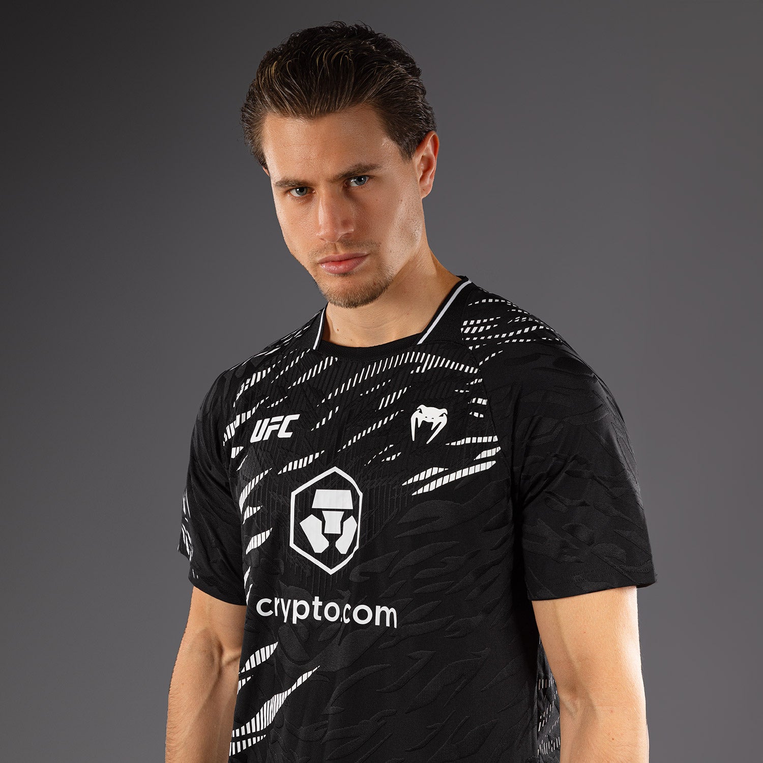 T-shirt Dry-Tech pour Hommes UFC Fusion by Venum Authentic Fight Night - Noir - product-type_T-Shirts Dry Tech