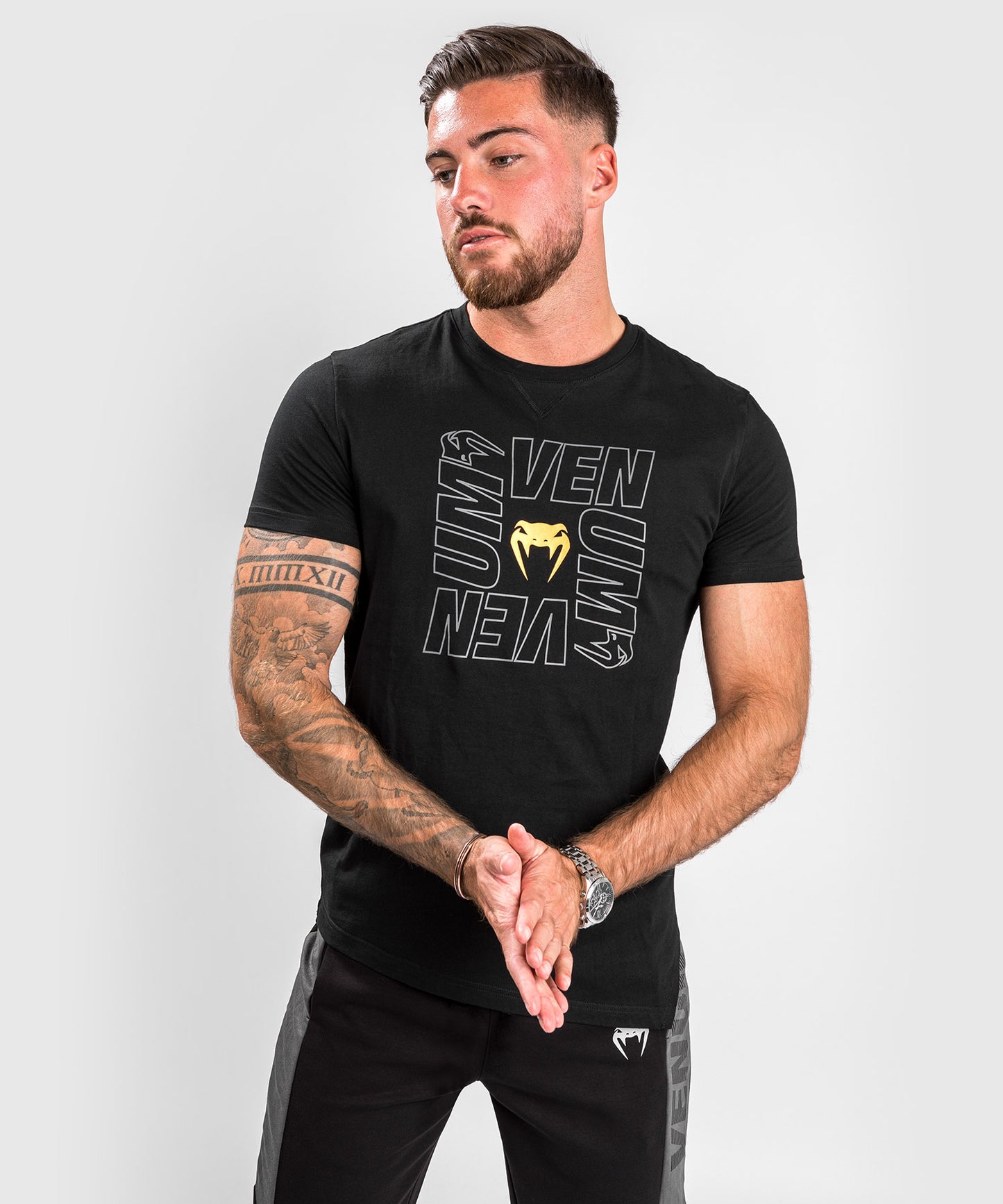 T-shirt Venum Arena - Noir/Or - product-type_T-Shirts