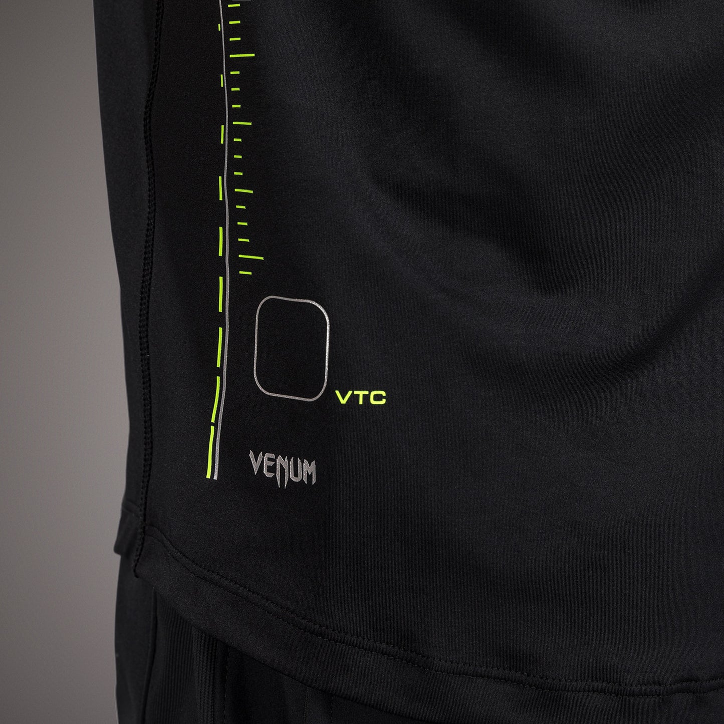T-shirt Dry Tech Venum Training Camp 4.0 - Noir/Vert fluo - product-type_T-Shirts Dry Tech