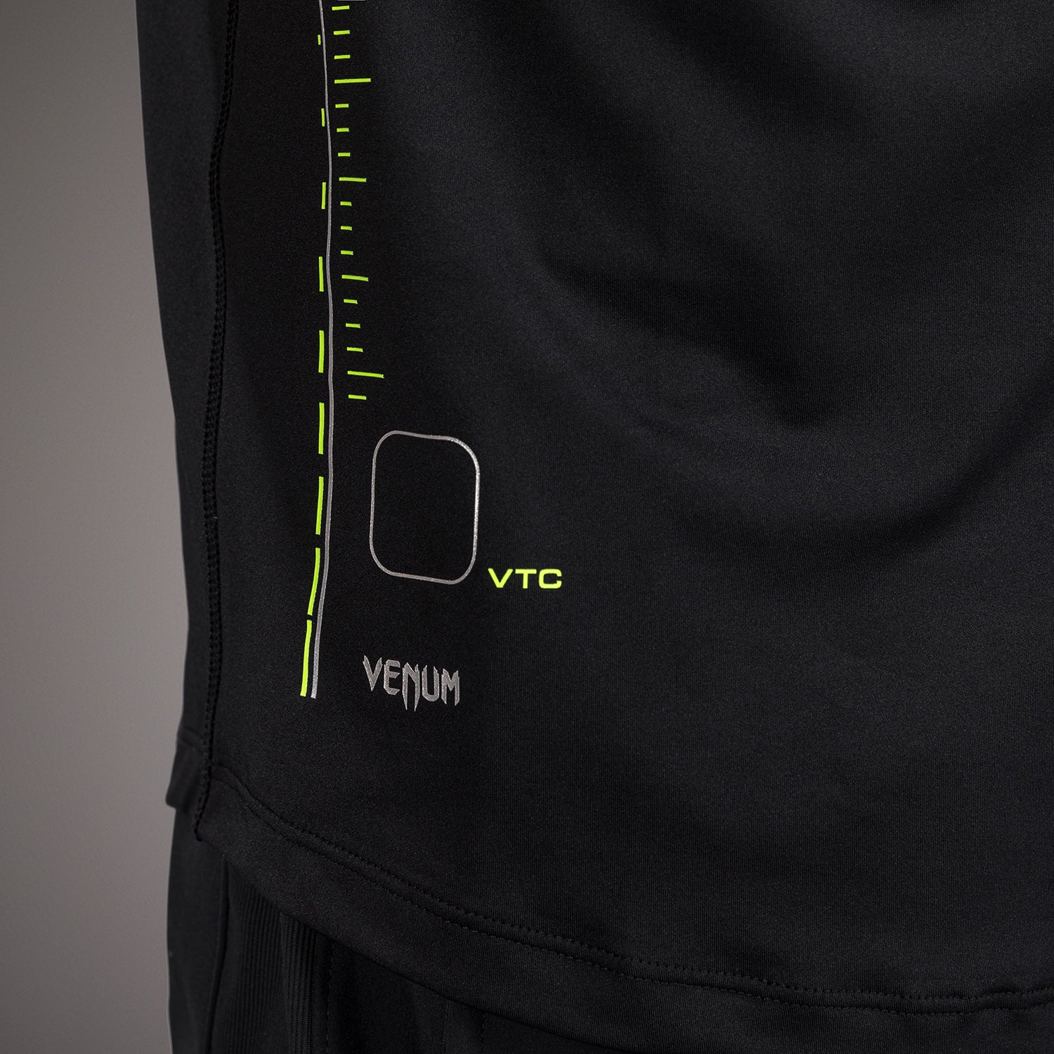 T-shirt Dry Tech Venum Training Camp 4.0 - Noir/Vert fluo - product-type_T-Shirts Dry Tech
