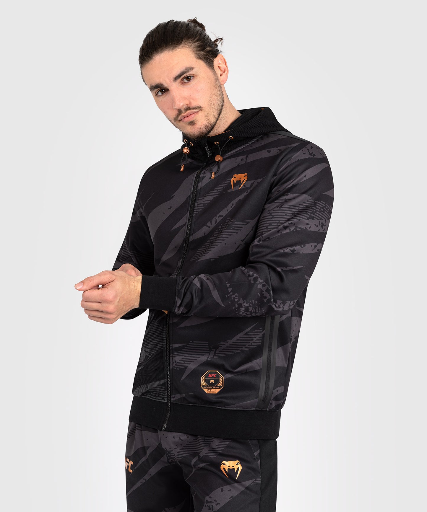 Veste À Capuche Zippé pour Hommes UFC Adrenaline by Venum Fight Week - Urban Camo - product-type_Vestes