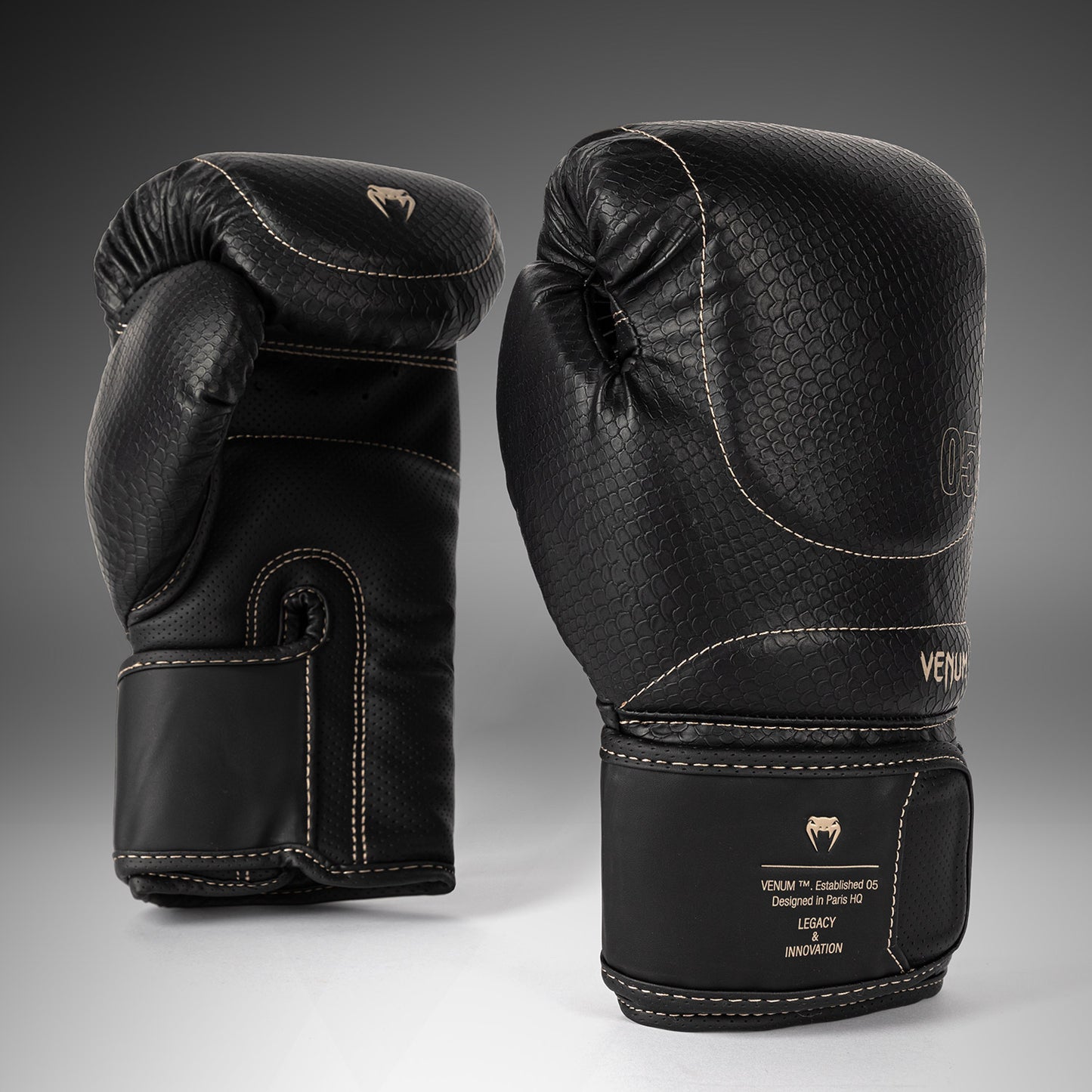 Gants de Boxe Venum Impact Evo Scales – Noir - product-type_Gants de boxe