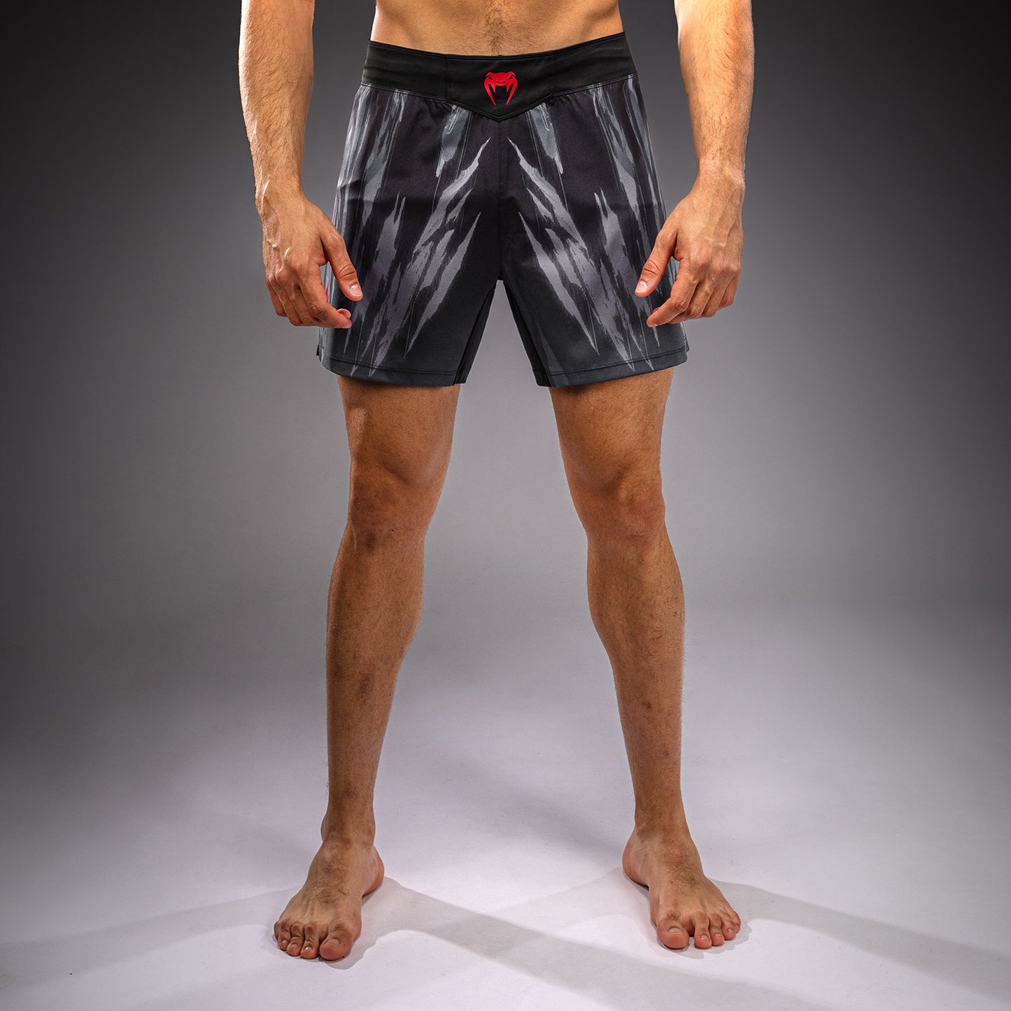 Short de Combat Venum Demon - Noir/Gris