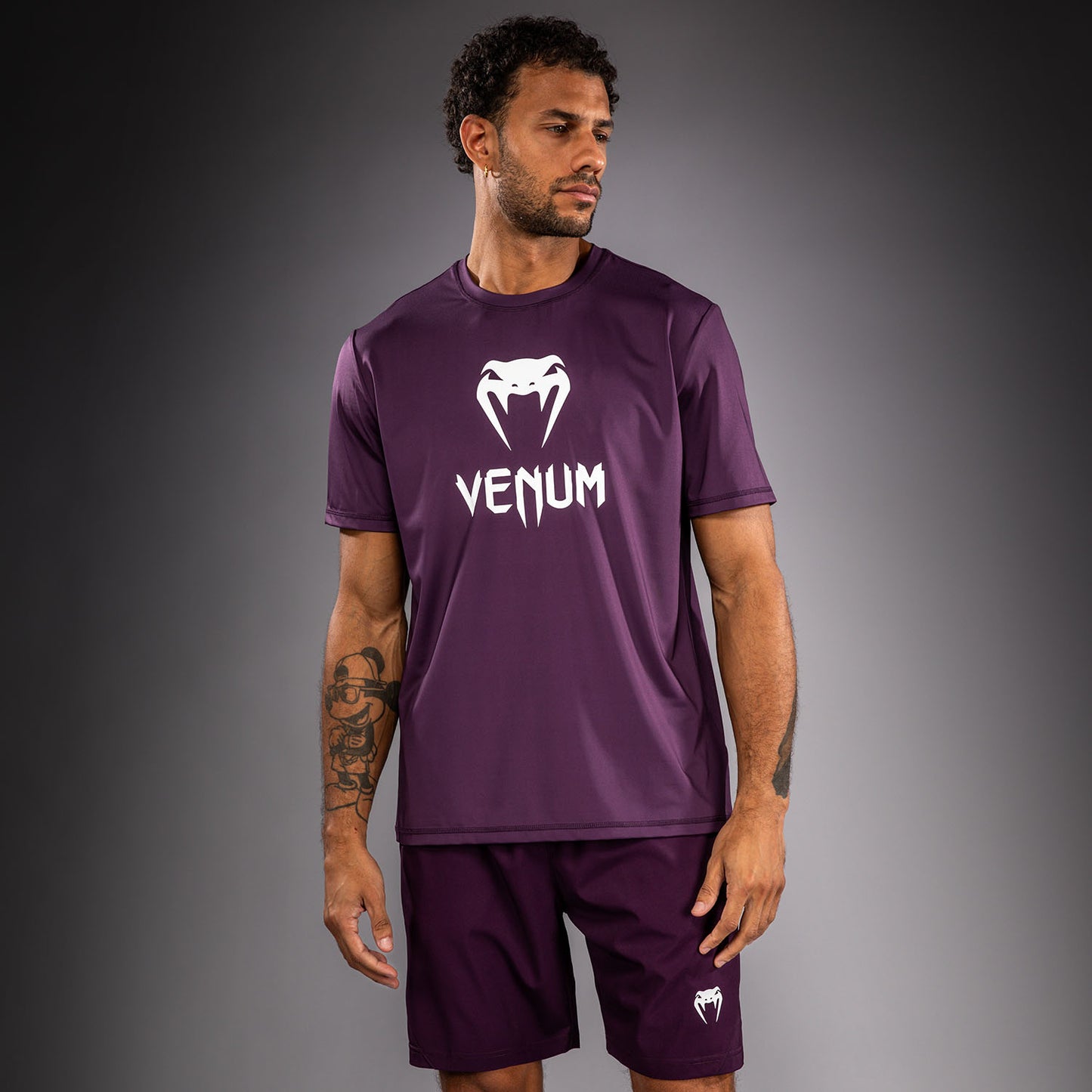 T-shirt Dry Tech Venum Classic - Violet foncé
