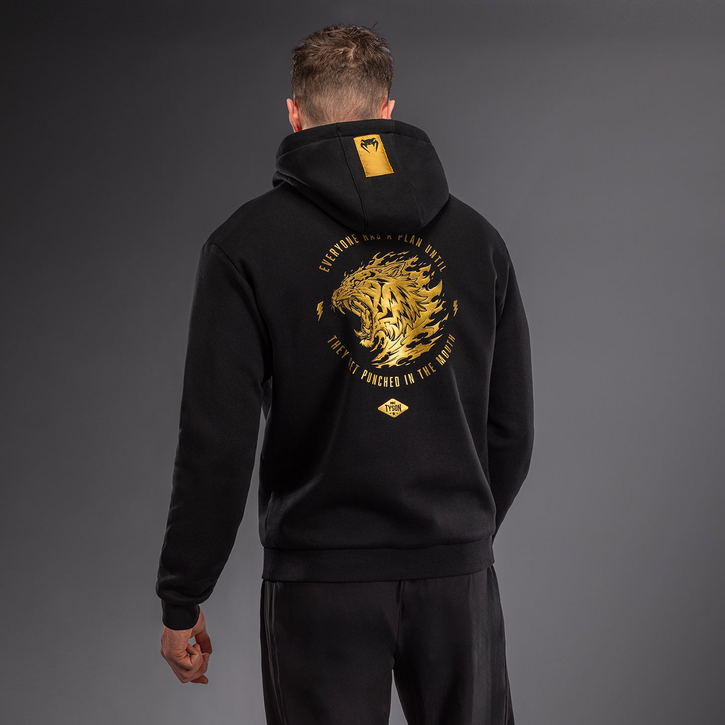 Sweat à capuche Venum x Mike Tyson Tiger - Noir/Or - product-type_Sweatshirts