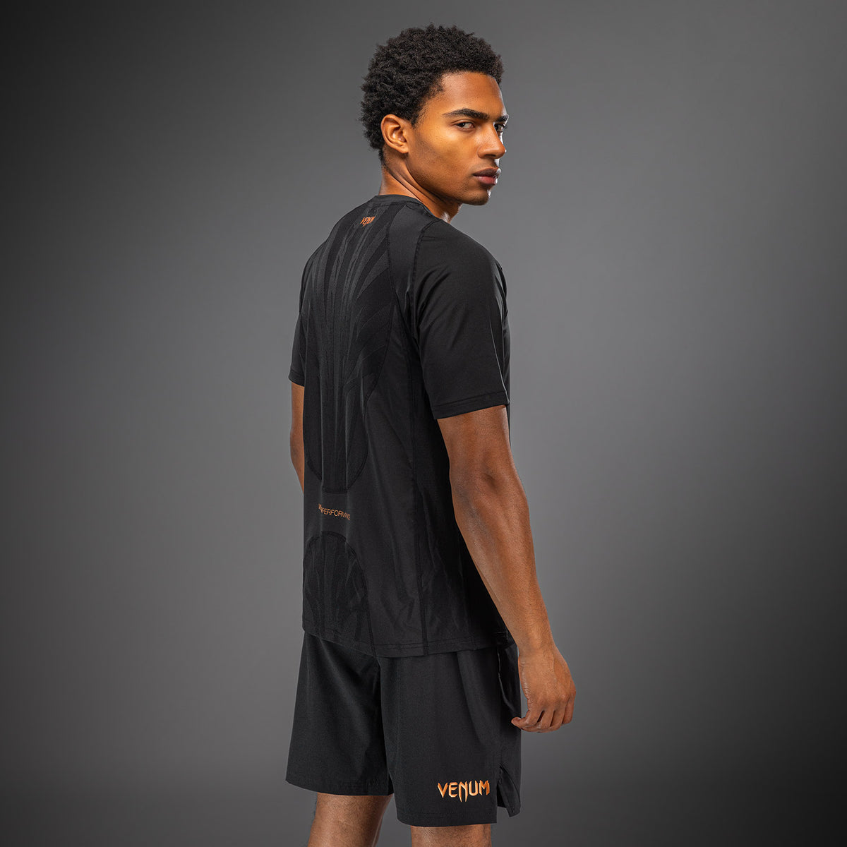 T-shirt Dry Tech Venum G-Fit Revolution - Noir/Cuivre
