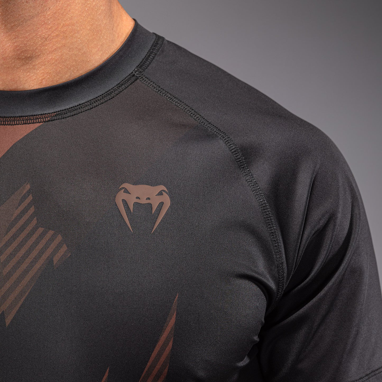 T-shirt Dry Tech Venum No-Gi 6.0 - Noir/Marron