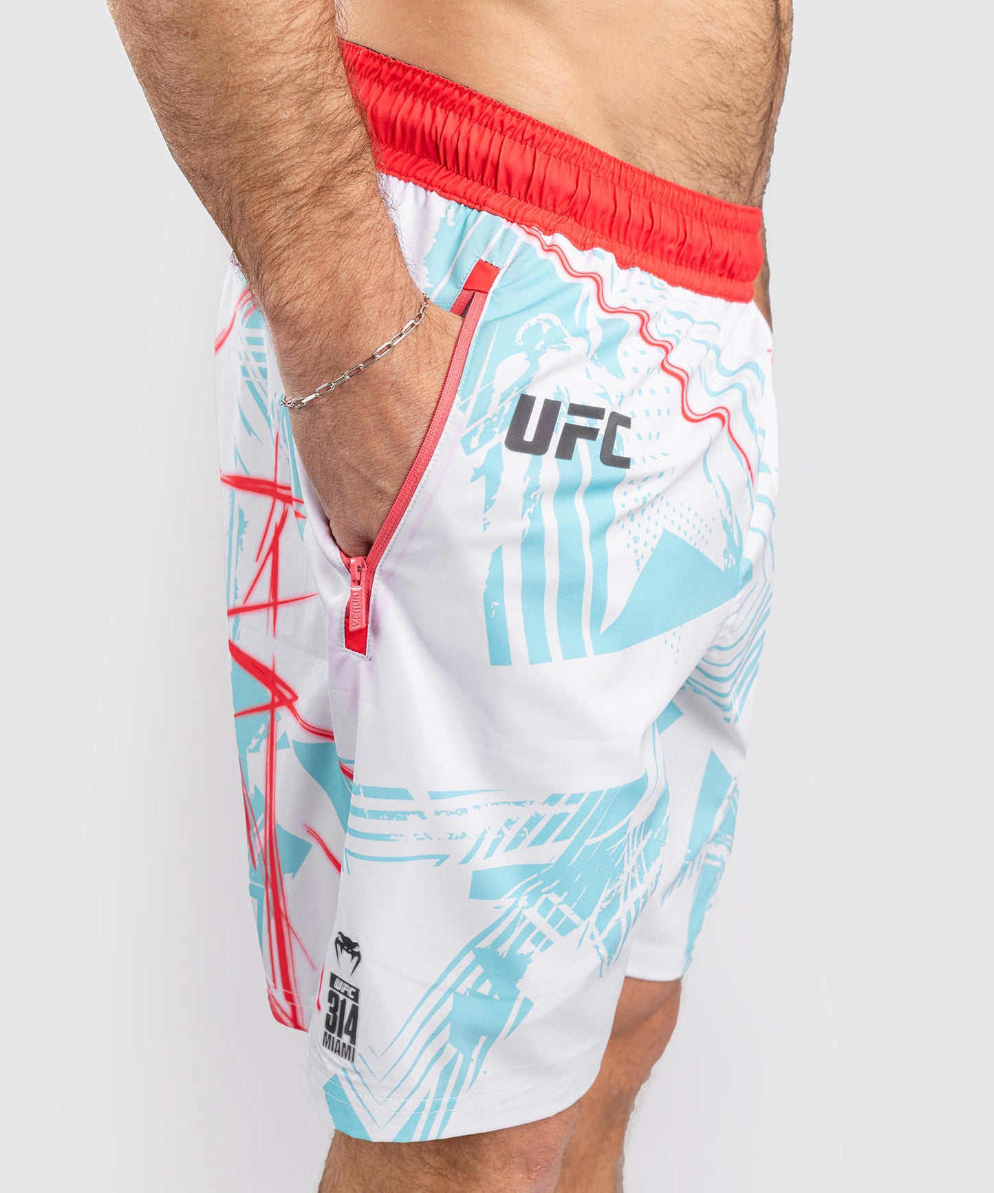 Short de performance pour Hommes UFC Fusion By Venum Miami Edition Fight Week - Blanc - product-type_Shorts de training