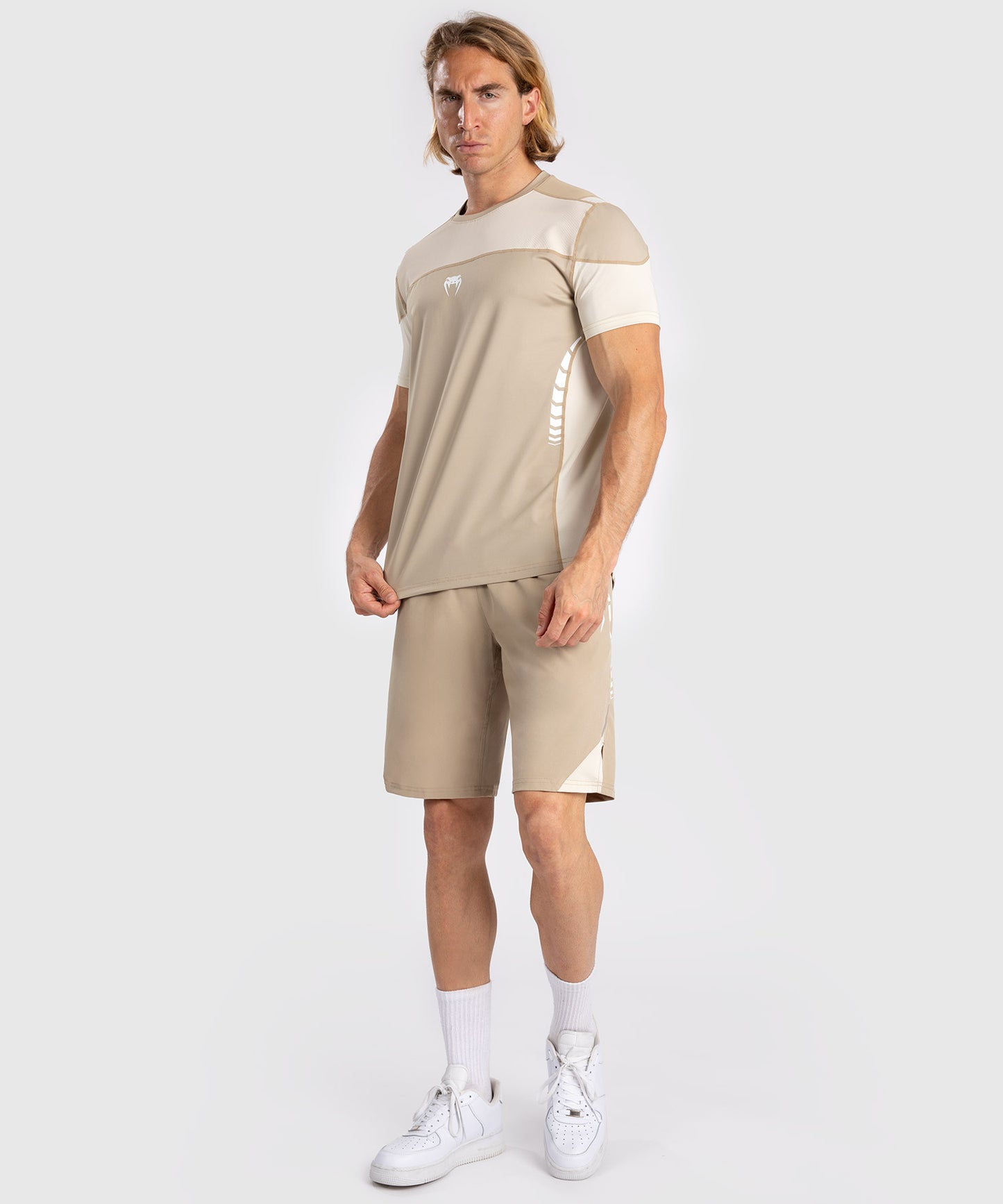 T-shirt Dry-Tech pour Hommes Venum Tempest - Beige/Sable - product-type_T-Shirts Dry Tech