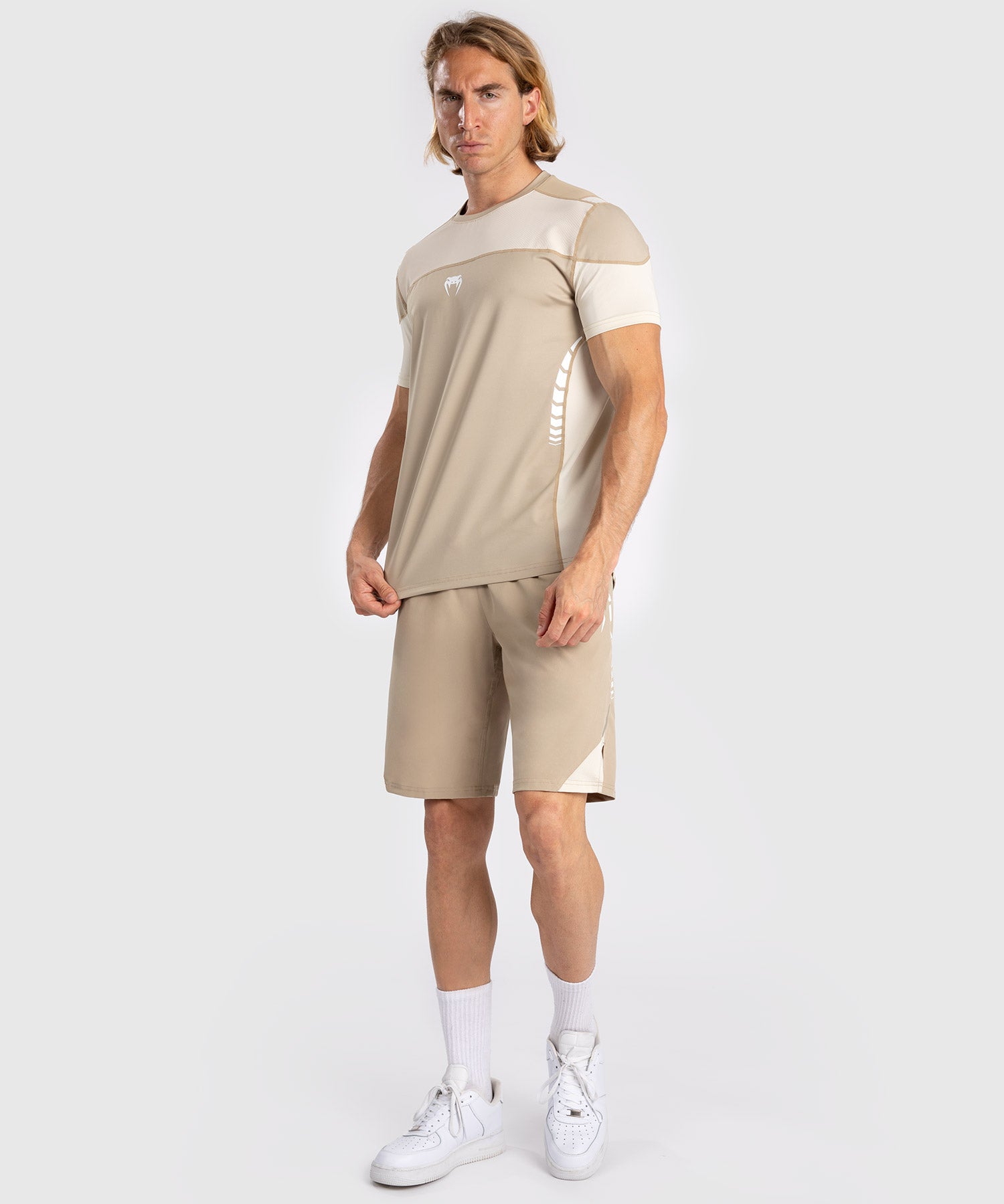 T-shirt Dry-Tech pour Hommes Venum Tempest - Beige/Sable - product-type_T-Shirts Dry Tech