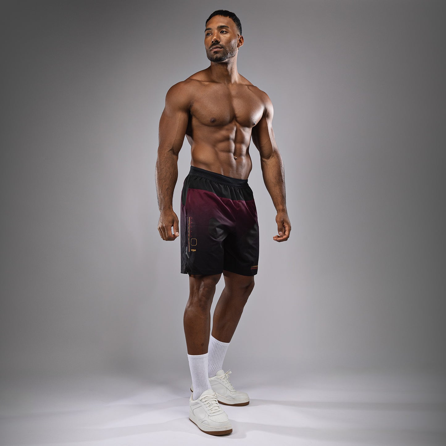 Short d'entraînement Venum Tactical XT- Noir/Bordeaux/Or - product-type_Shorts de training
