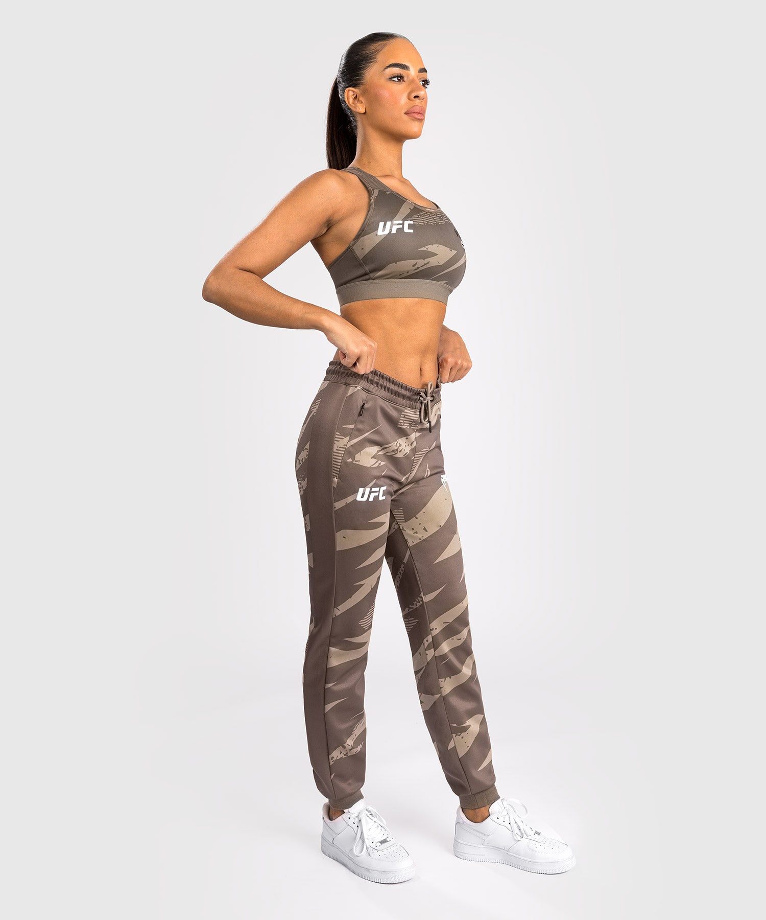 Pantalon pour Femmes UFC Adrenaline by Venum Fight Week - Desert Camo - product-type_Pantalons de jogging