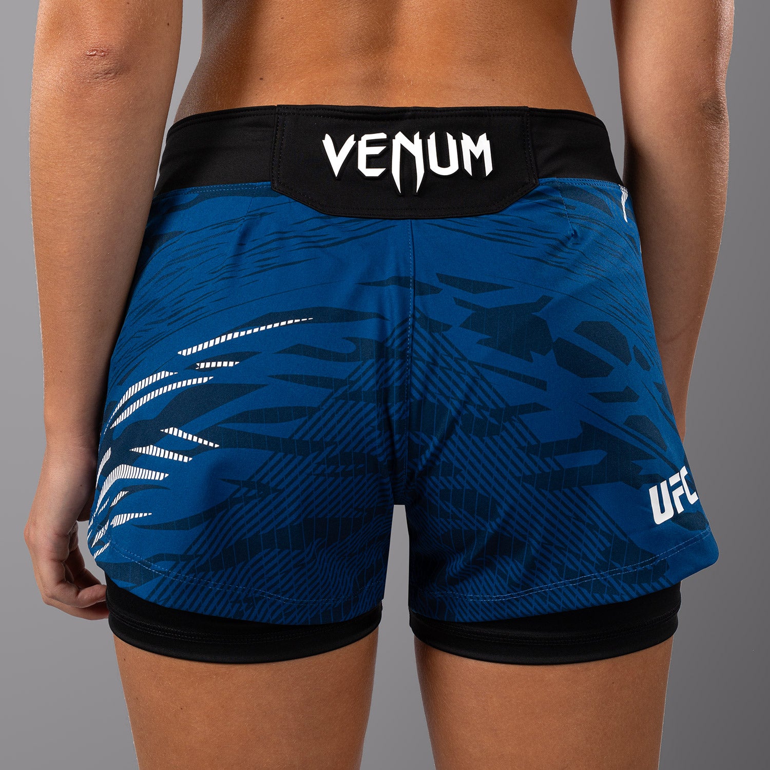 Shorts de Combat pour Femmes UFC Fusion by Venum Authentic Fight Night - Bleu - product-type_Shorts de MMA
