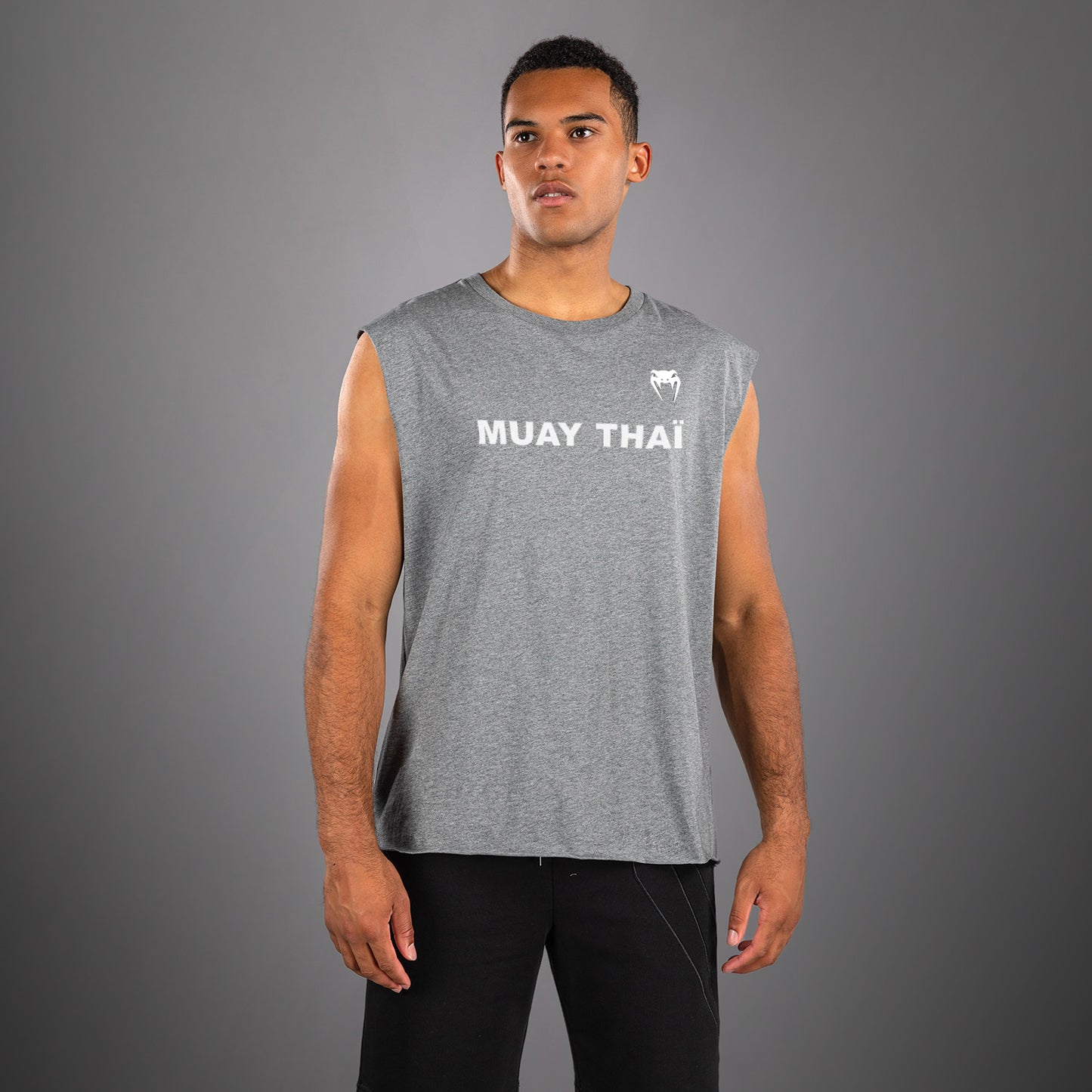 T-shirt Venum Muay Thai VT – Gris Chiné - product-type_T-Shirts