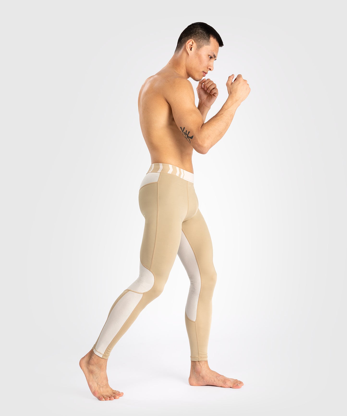 Pantalon de Compression pour Hommes Venum Tempest - Beige/Sable - product-type_Pantalons de Compression