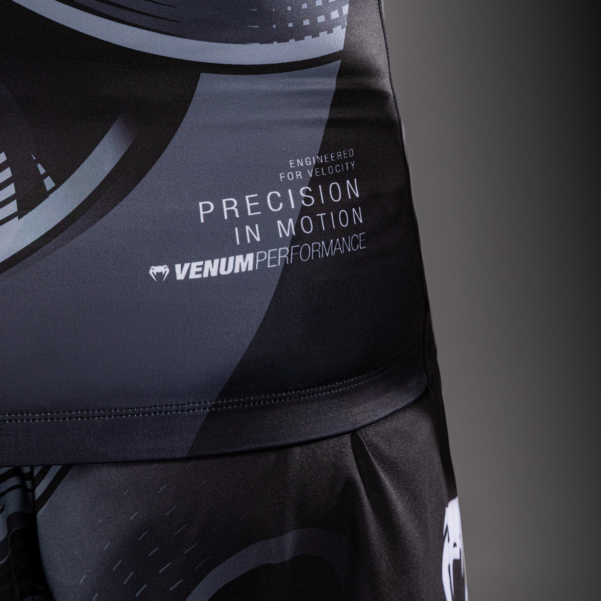 Rashguard manches courtes Venum Crimson Viper 2.0 - Noir/Gris