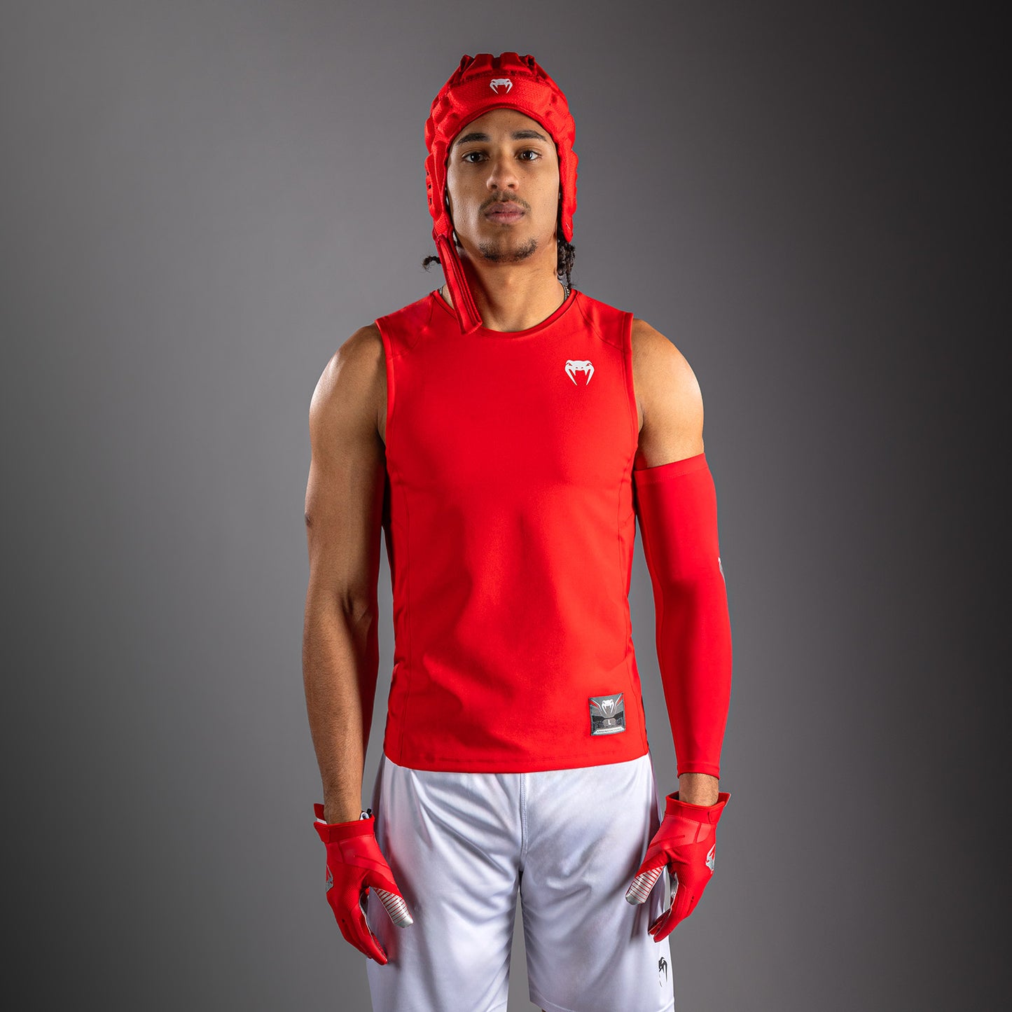 Maillot de Compression sans manches Venum Elite Football - Rouge - product-type_T-Shirts de Compression