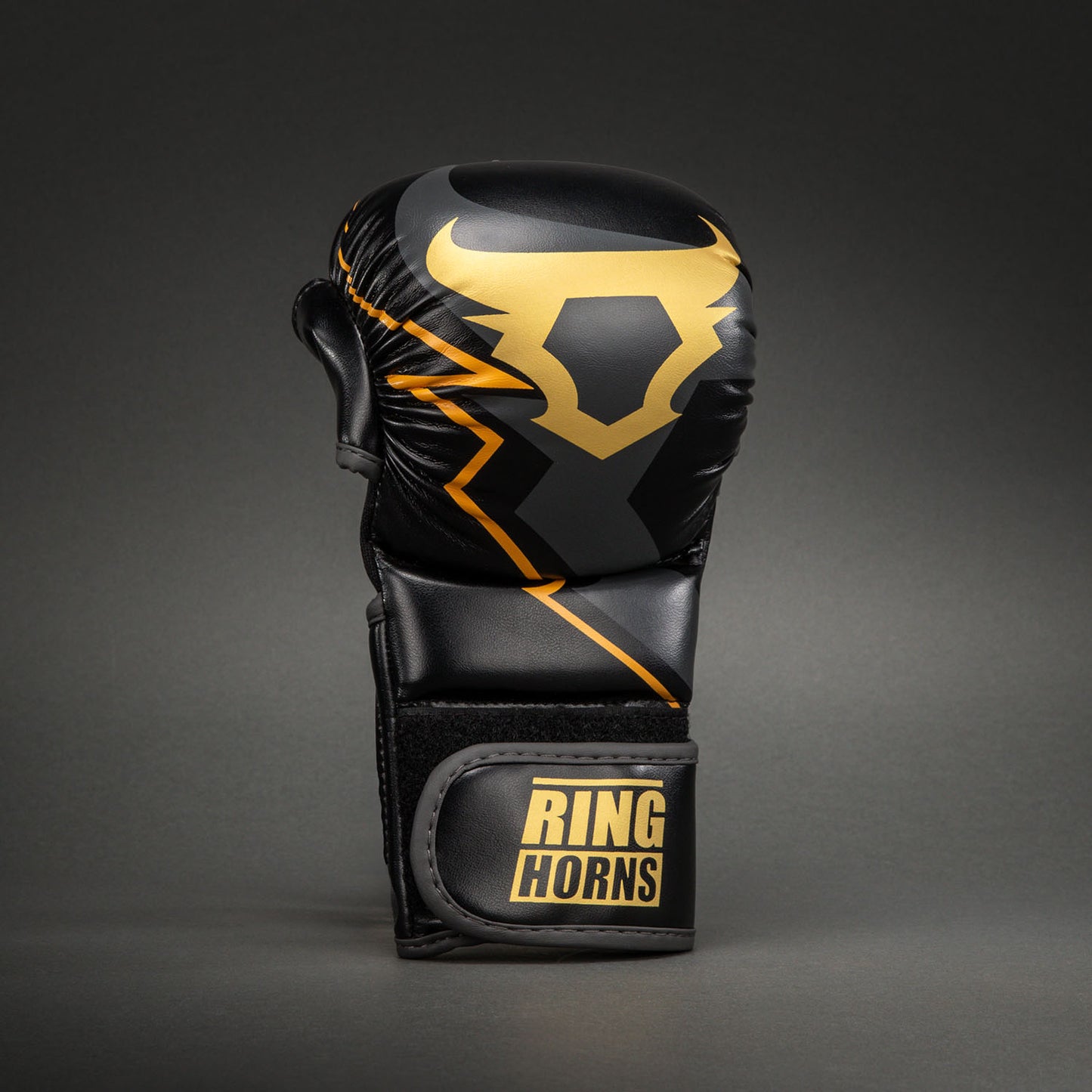 Gants de Sparring Ringhorns Charger by Venum – Noir/Or - product-type_Gants de Sparring