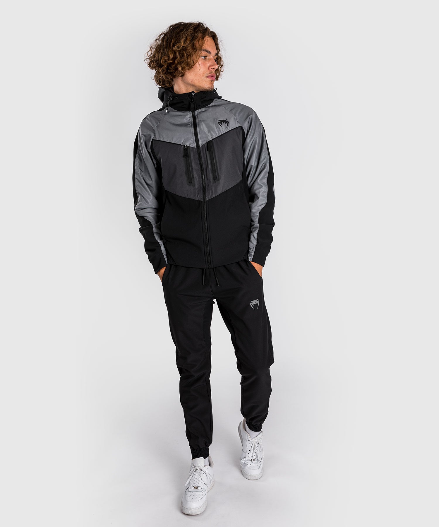 Veste de survêtement Venum Laser 3.0 - Noir/Gris - product-type_Vestes