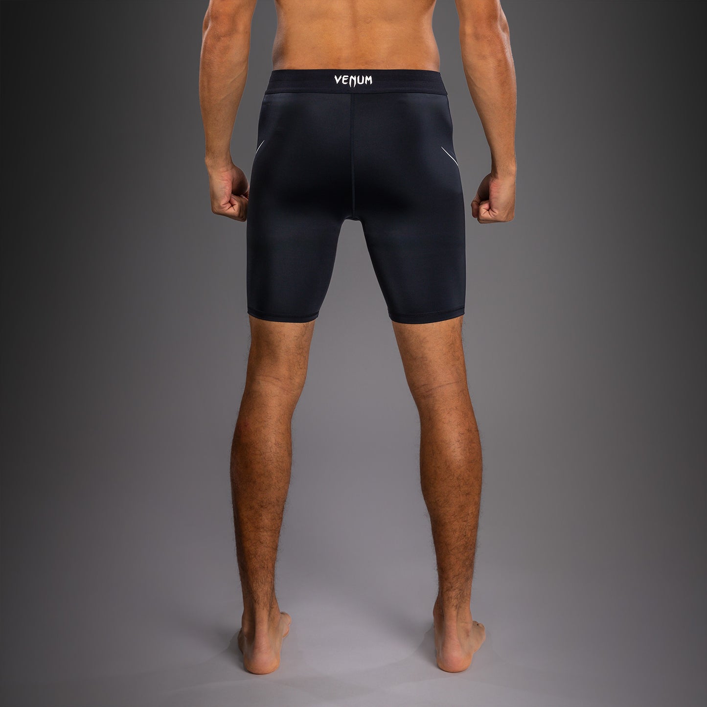 Short de Compression Venum G-Core - Bleu Marine/Blanc