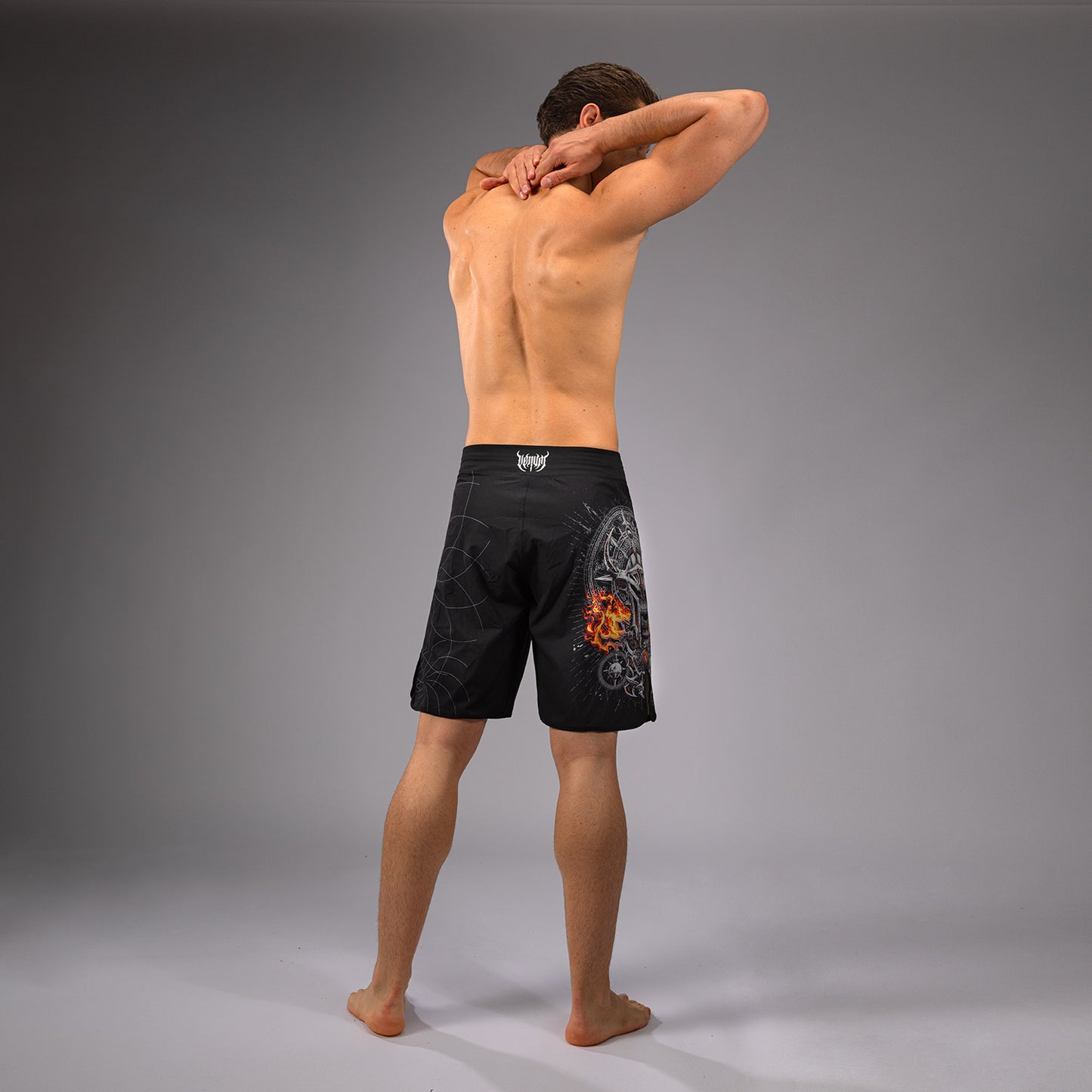 Short de combat Venum Gladiator 5.0 - Noir/Argent - product-type_Shorts de MMA