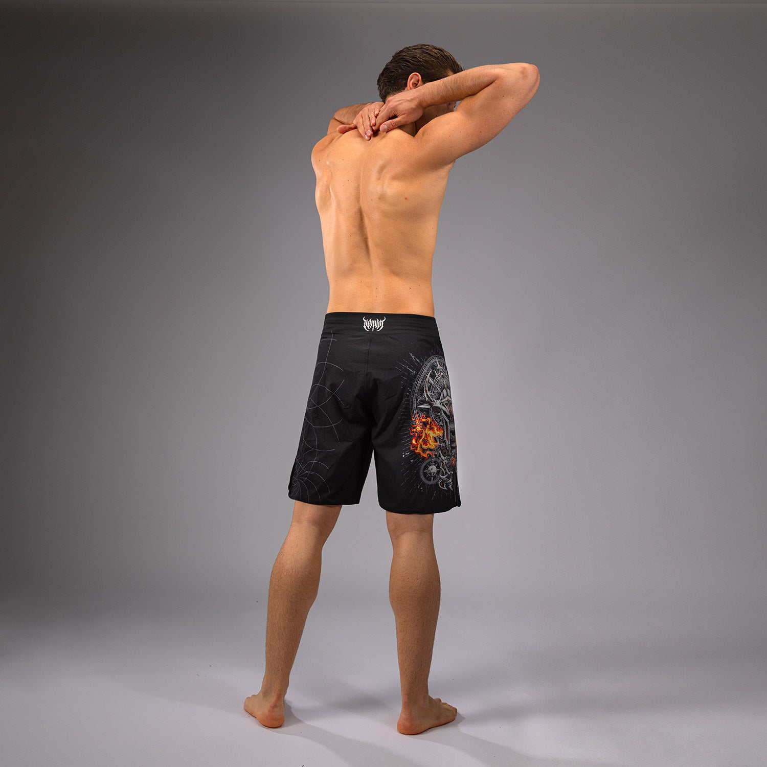 Short de combat Venum Gladiator 5.0 - Noir/Argent - product-type_Shorts de MMA