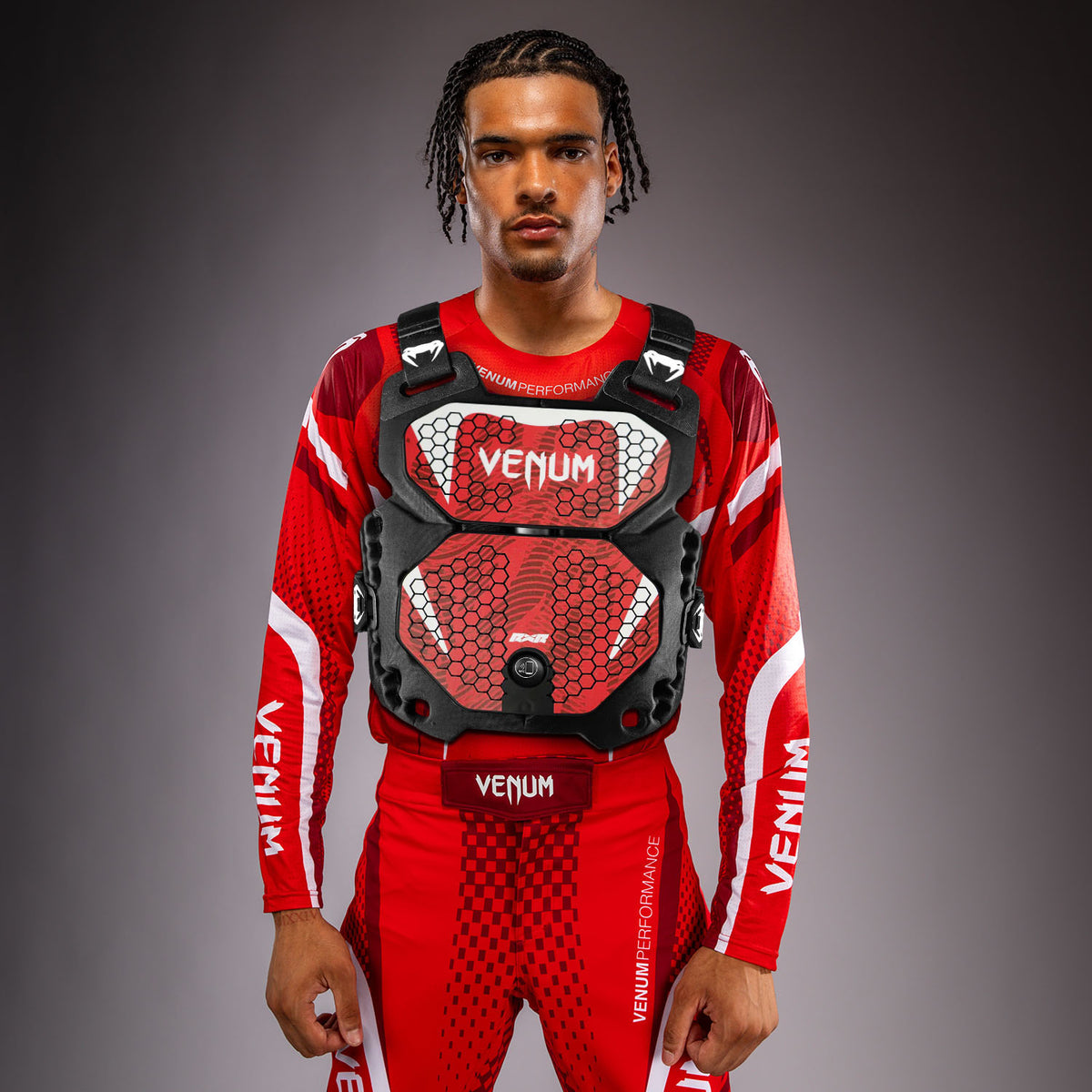 Plastron Venum x RXR R-Pro 2 - Noir/Rouge