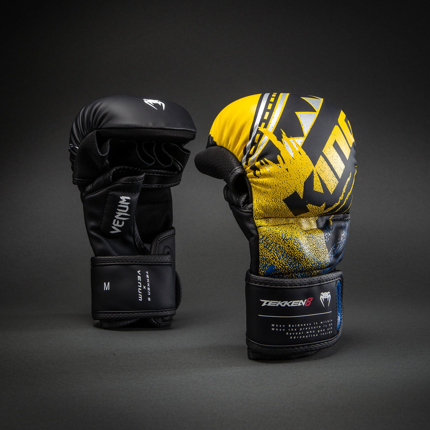Gants de sparring King Venum x TEKKEN 8 - Noir/Jaune - product-type_Gants de Sparring