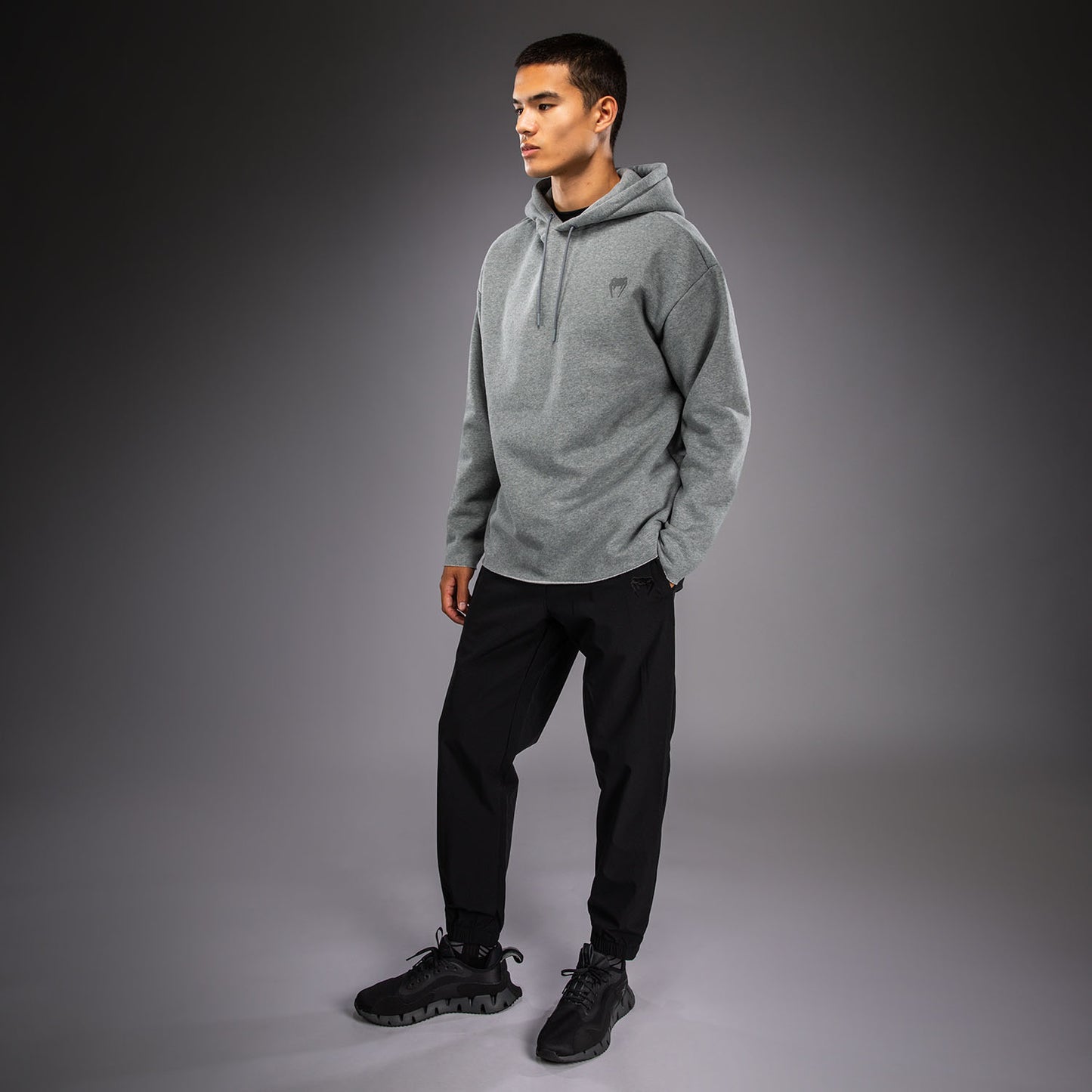 Sweat à Capuche Venum Divide Winter - Gris Chiné