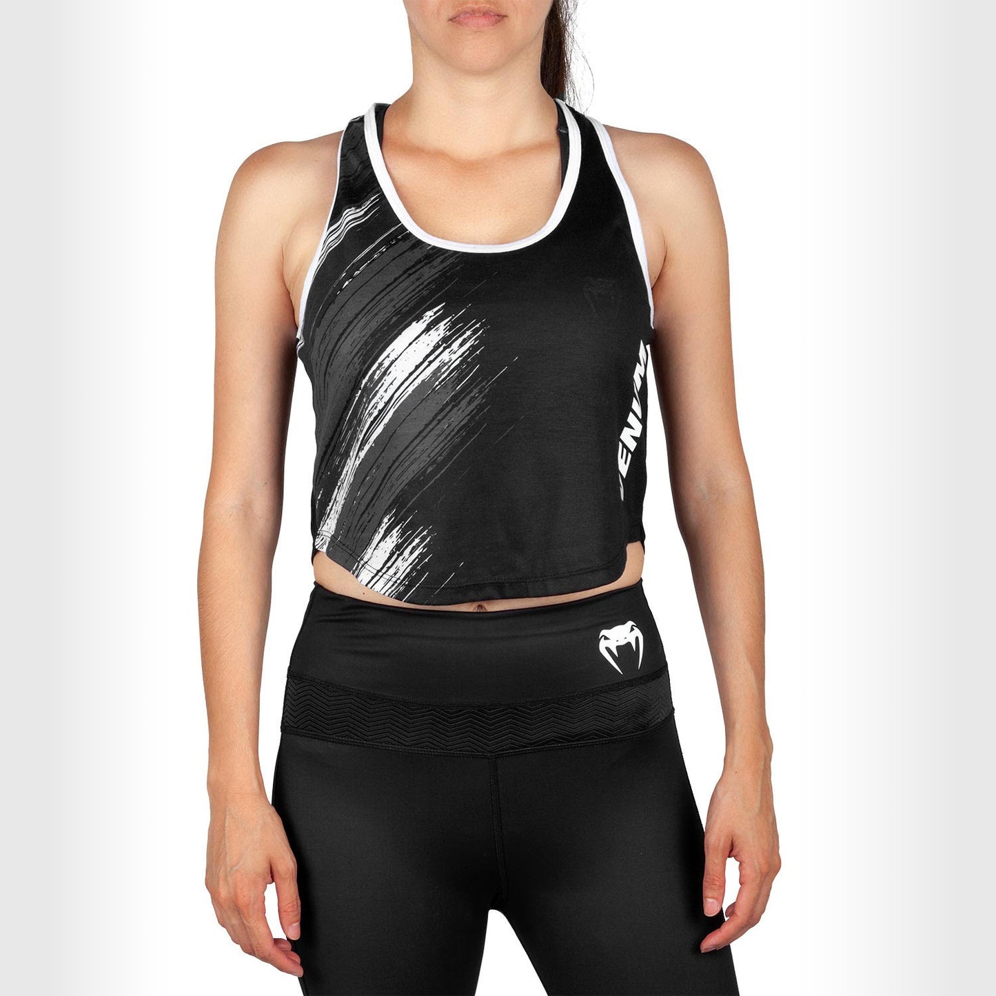 Débardeur court Femme Venum Rapid 2.0 – Noir/Blanc - product-type_Débardeurs