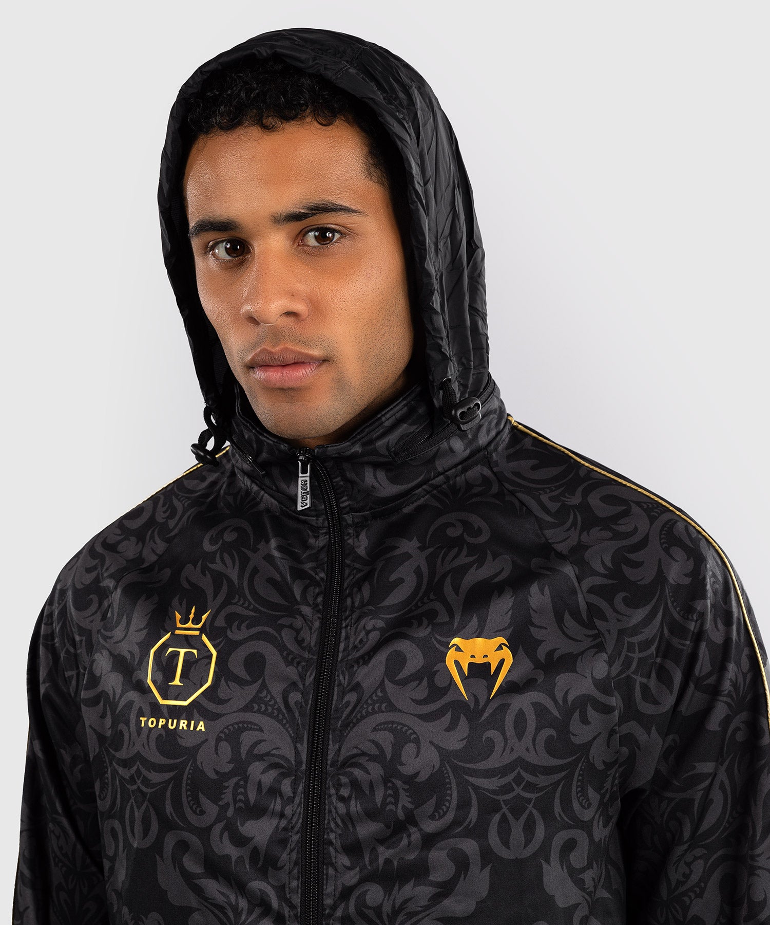 Veste de Survêtement Unmatched Edition Venum x Topuria - Noir/Doré - product-type_Vestes