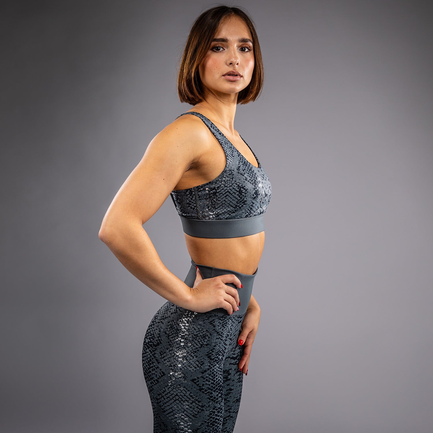 Brassière de sport pour Femmes Venum Amazonia - Gris foncé - product-type_Brassières de sport