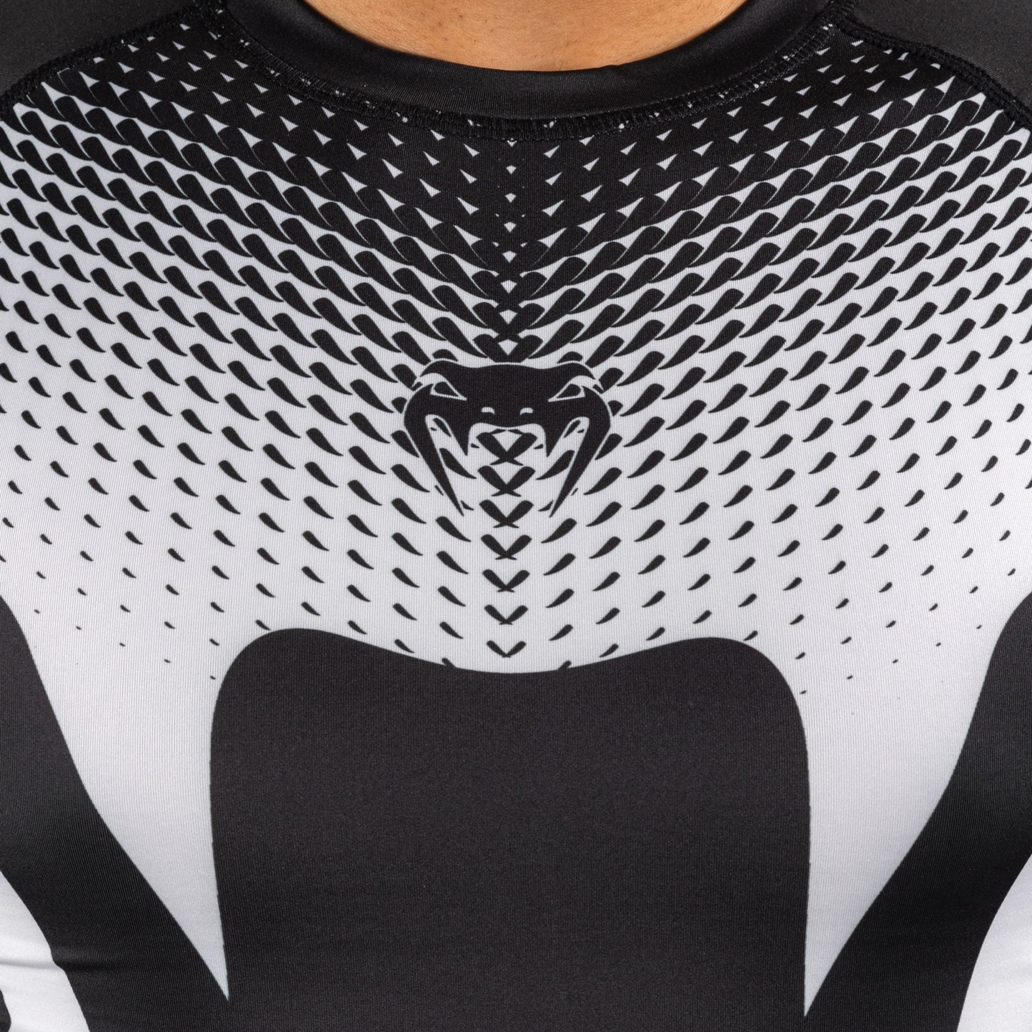Rashguard Venum No Gi - Noir/Blanc