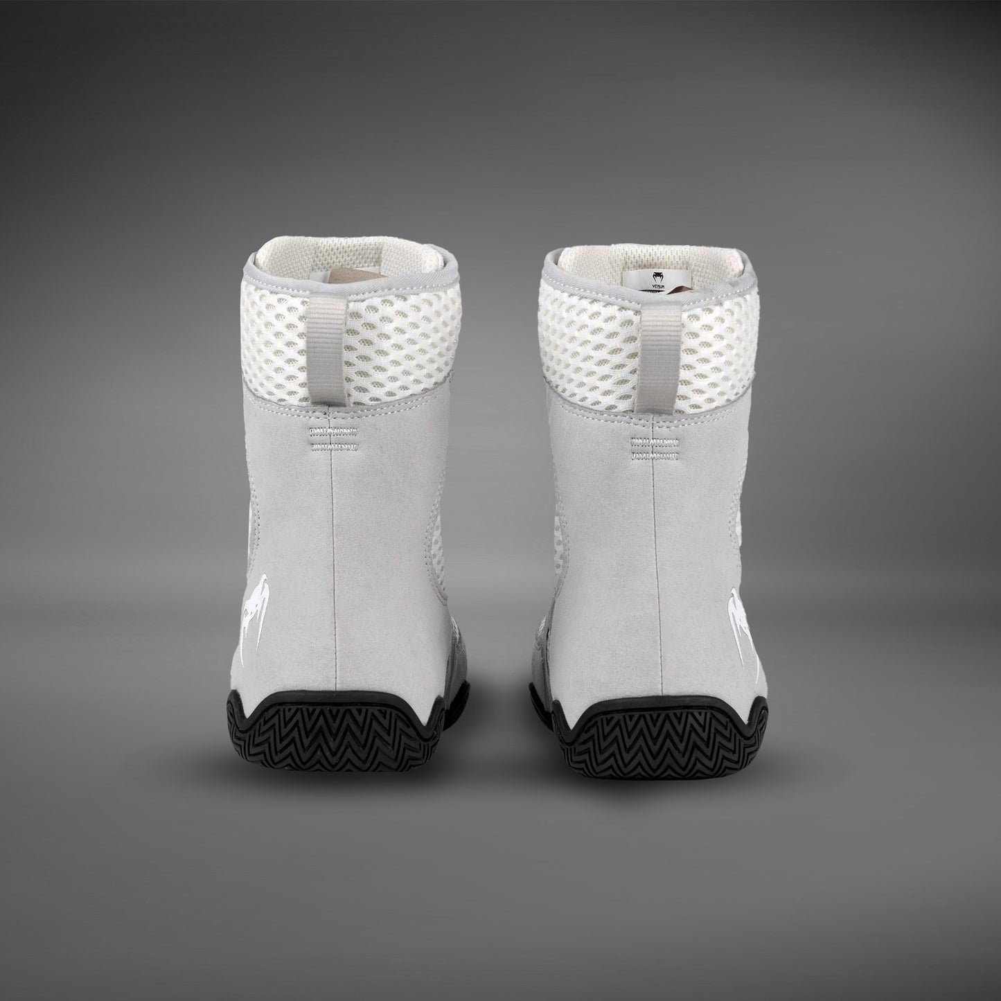 Chaussures de boxe Venum Contender - Blanc/Gris - product-type_Chaussures de boxe
