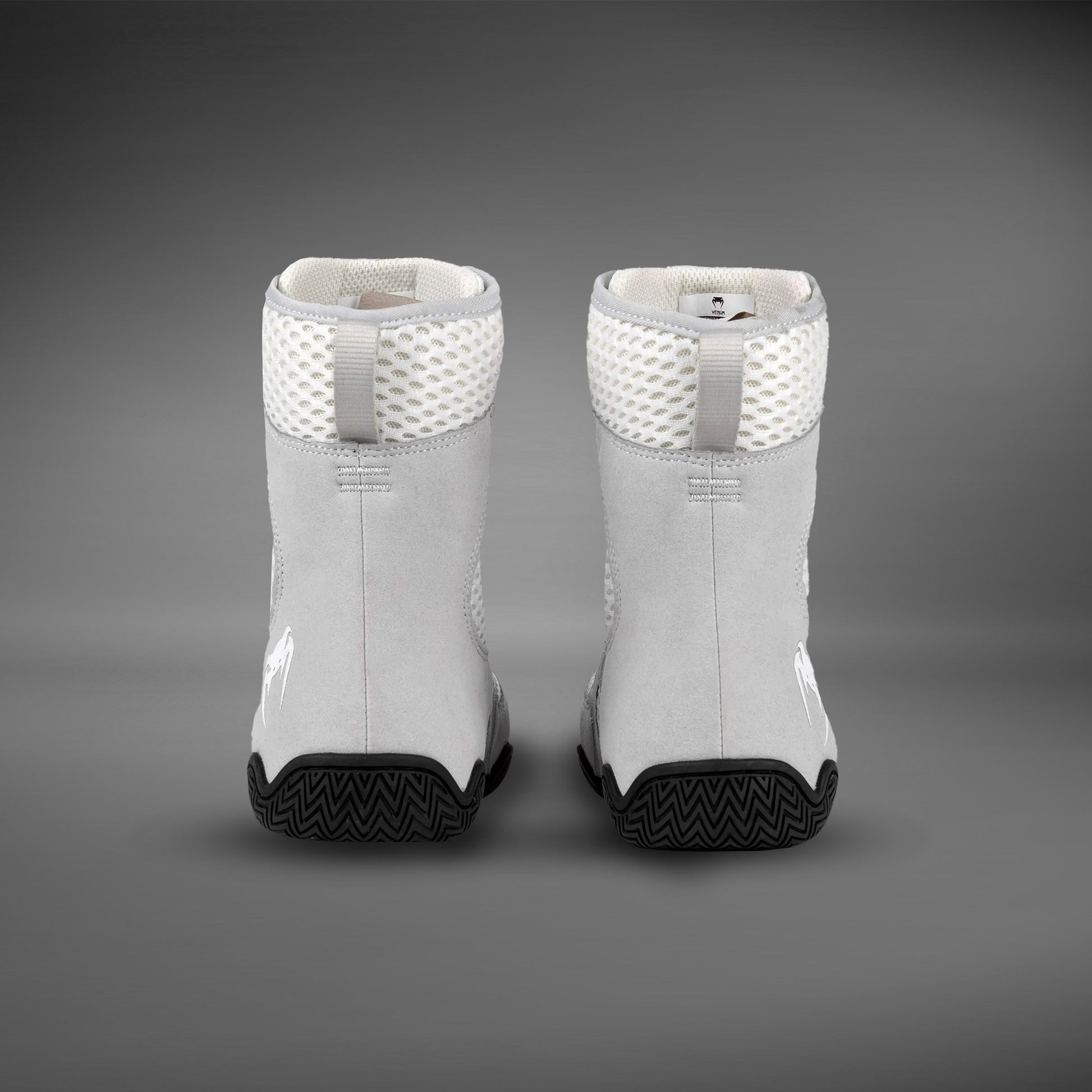 Chaussures de boxe Venum Contender - Blanc/Gris - product-type_Chaussures de boxe