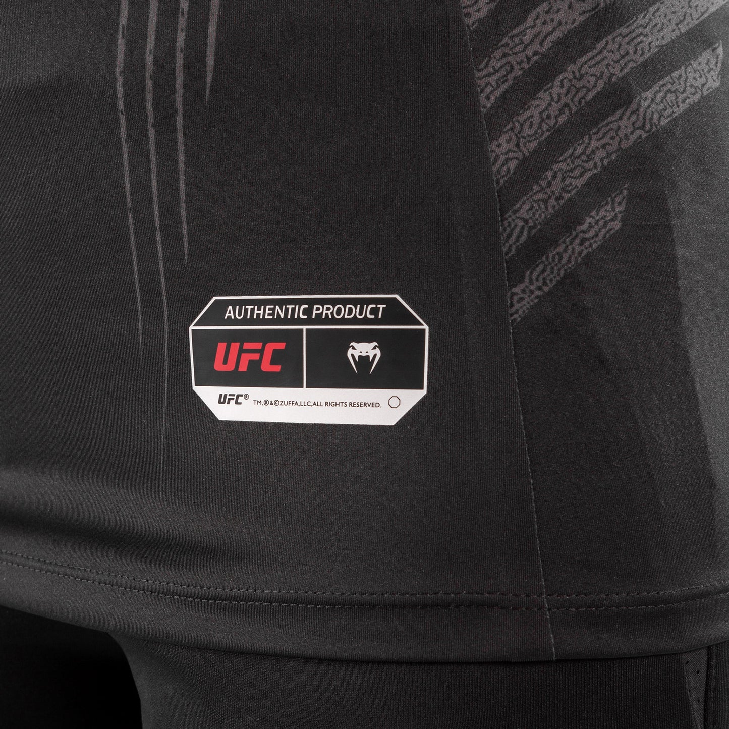 T-shirt Technique Femme UFC Venum Authentic Fight Night - Noir