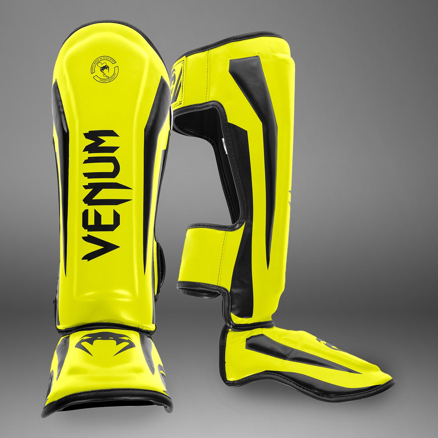 Protège-tibias Venum Elite – Jaune
