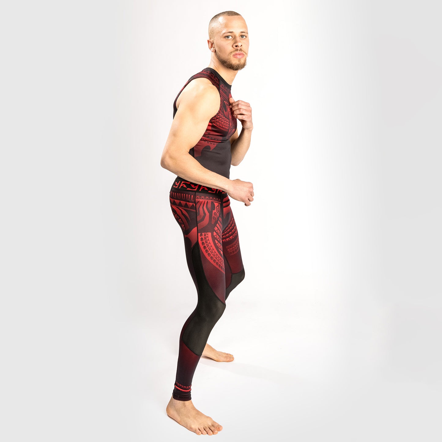 Rashguard Sans Manches Venum Nakahi - Noir/Rouge - product-type_T-Shirts de Compression