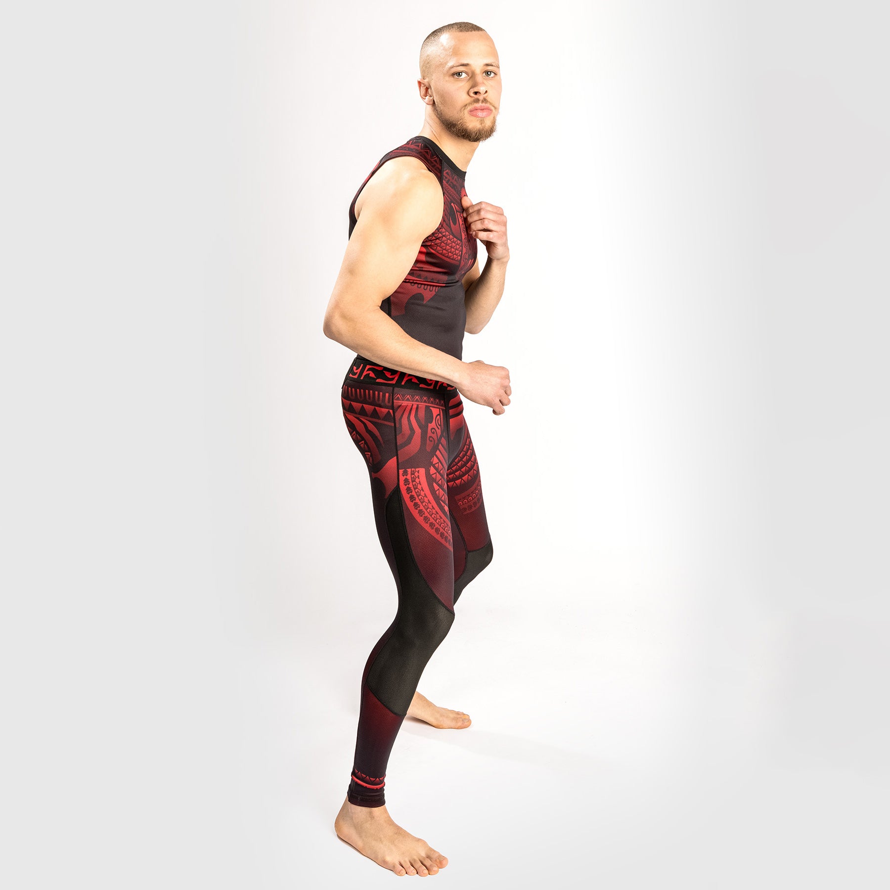 Rashguard Sans Manches Venum Nakahi - Noir/Rouge - product-type_T-Shirts de Compression