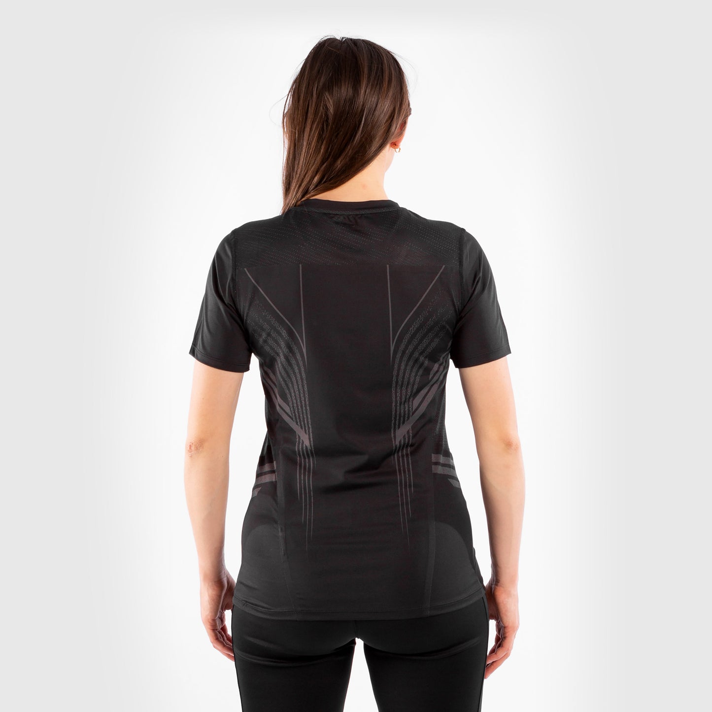 T-shirt Technique Femme UFC Venum Authentic Fight Night - Noir