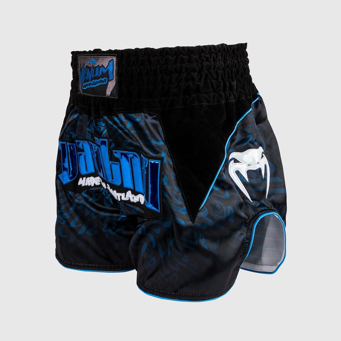 Short de Muay Thai Venum Attack - Noir/Bleu - product-type_Shorts de Muay Thai