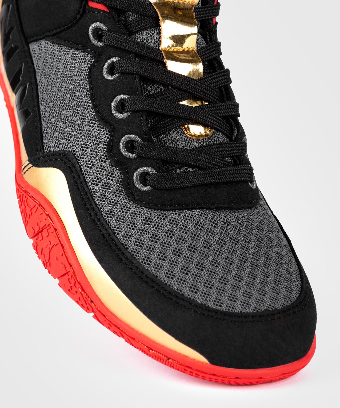 Chaussures de lutte Venum Elite - Noir/Or/Rouge - product-type_chaussures de lutte