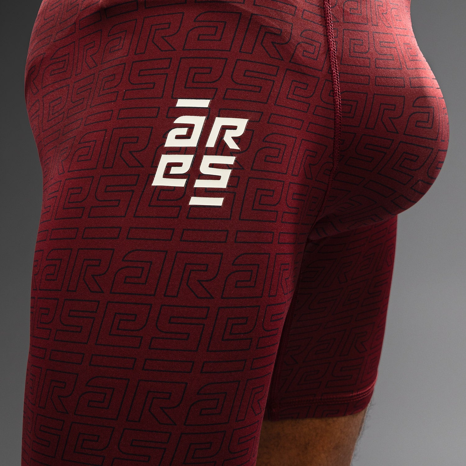 Short de Compression pour Hommes Venum x Ares - Bordeaux - product-type_Shorts de compression