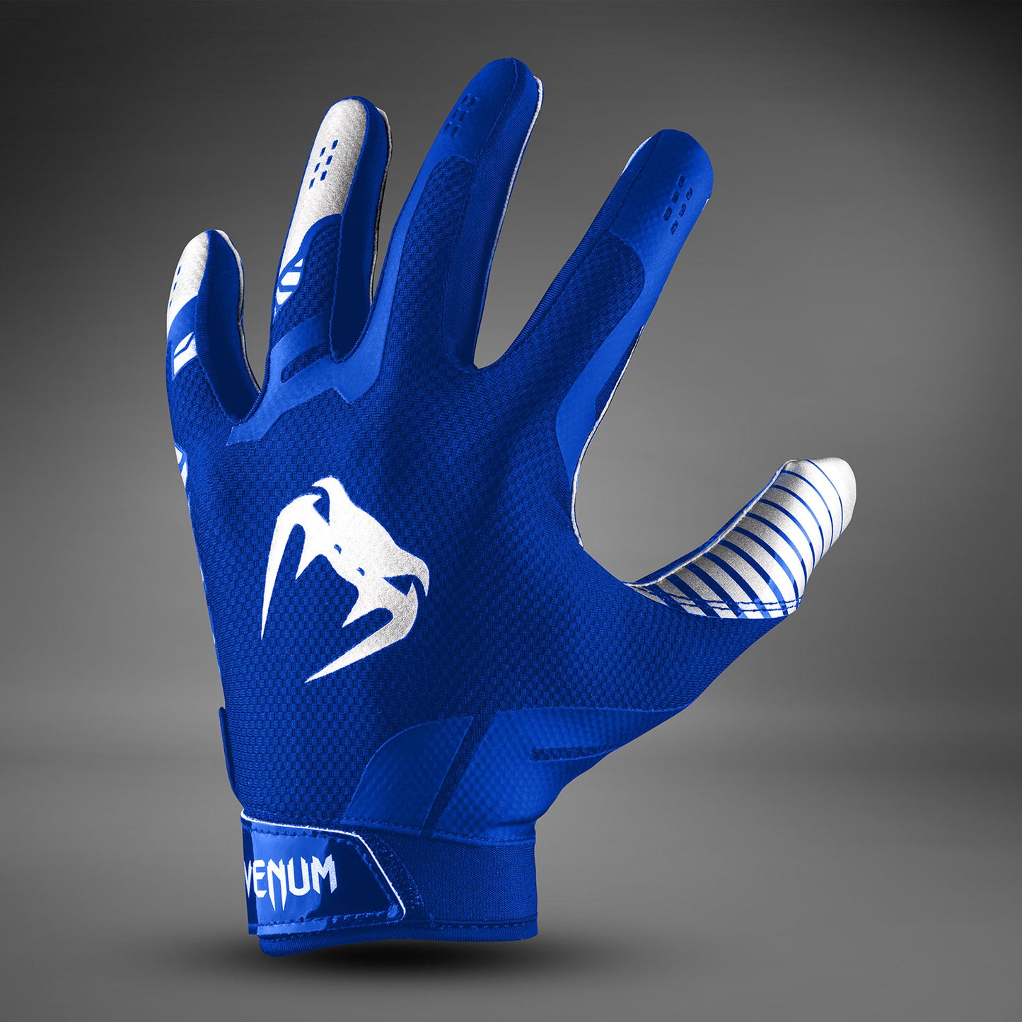 Gants de Football Venum Elite - Bleu Royal/Argent - product-type_Football Gloves