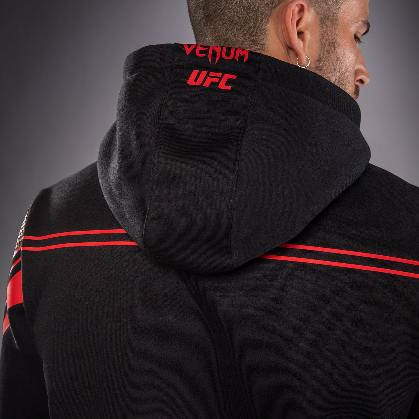 Sweat à Capuche pour Homme Venum UFC Unity by Venum Authentic Fight Week - Noir