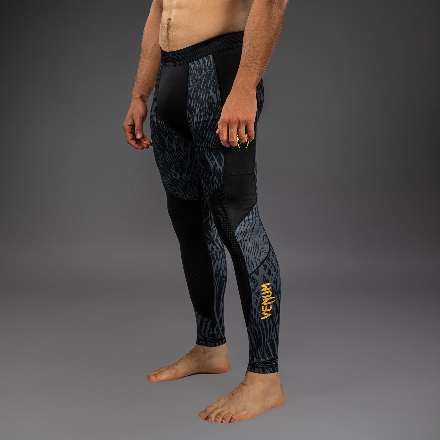 Pantalon de compression Venum x Chimaev - Noir/Gris - product-type_Pantalons de Compression