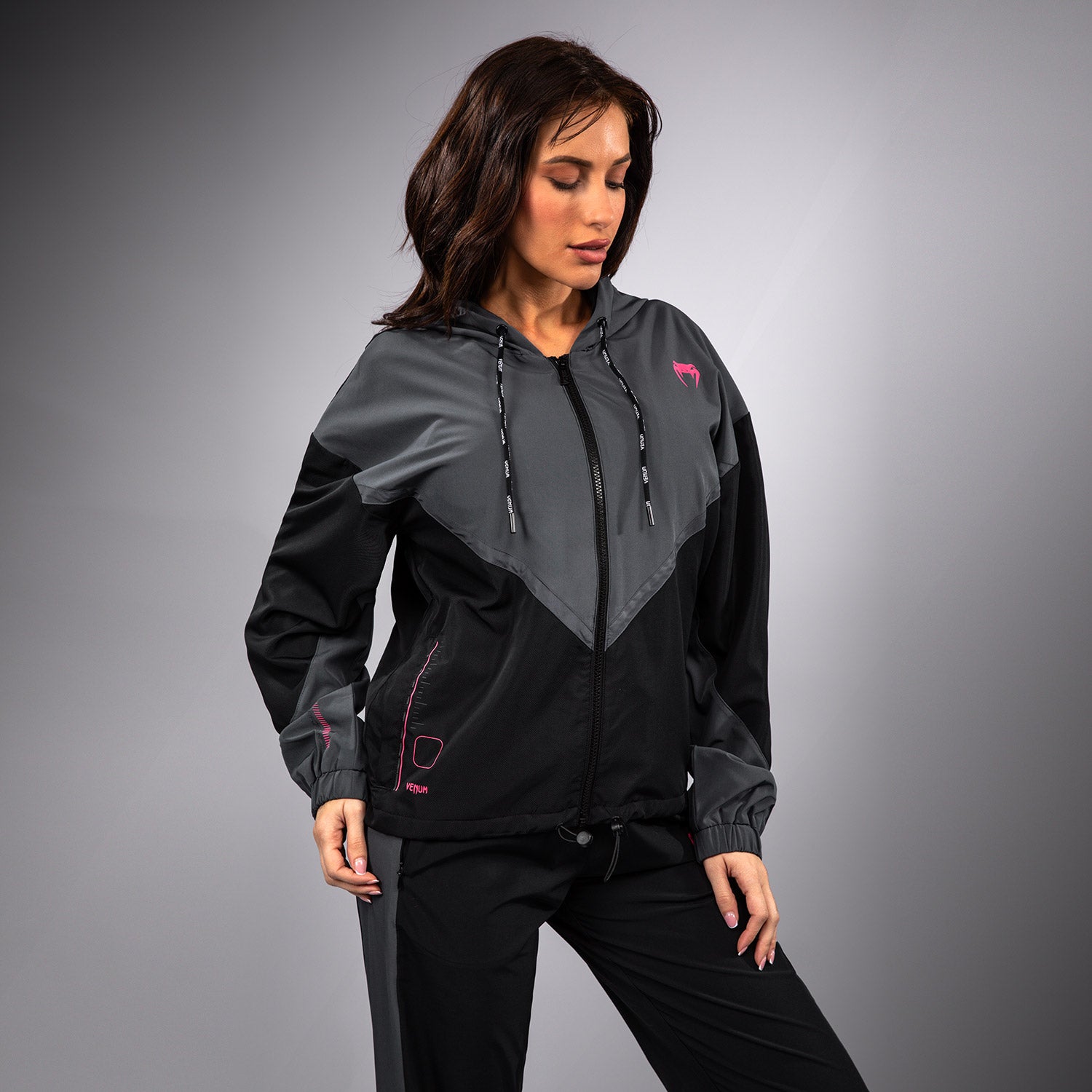 Veste de Survêtement Venum Tactical XT- Noir/Gris Tempête - product-type_Vestes