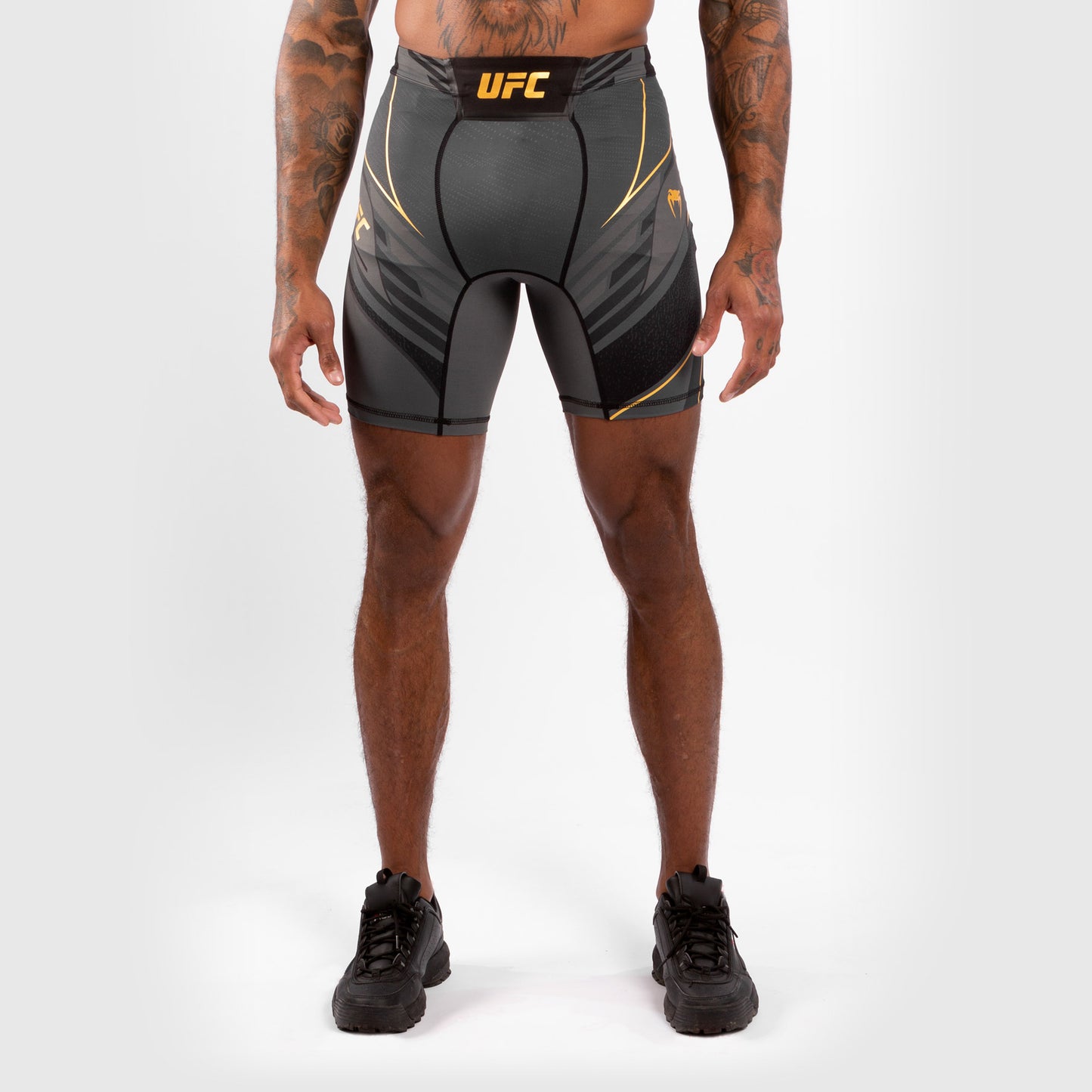 Short de Vale tudo Homme UFC Venum Authentic Fight Night - Coupe Longue - Noir - product-type_Shorts de compression